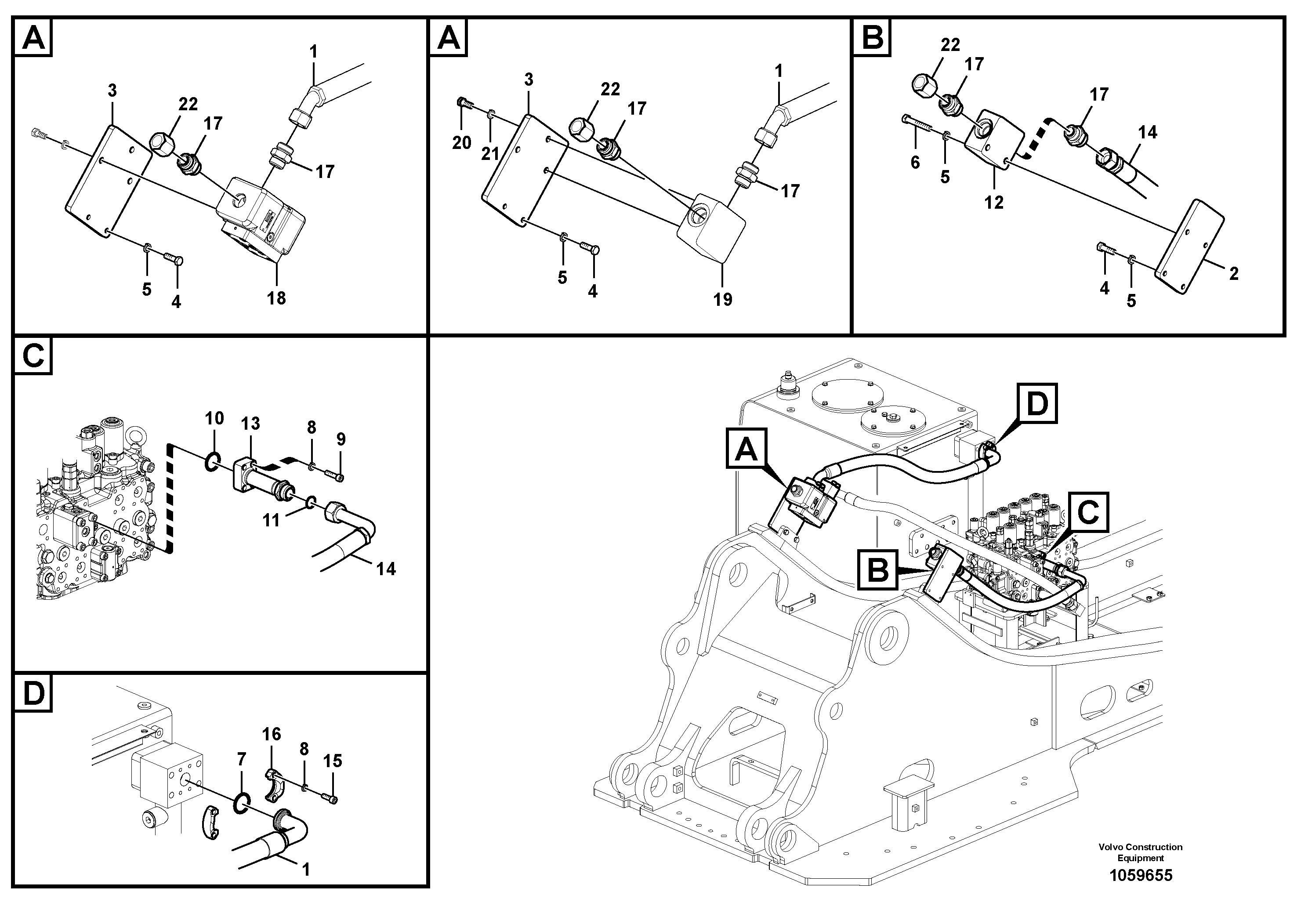 Timing gear casing VOE14882176 VOLVO