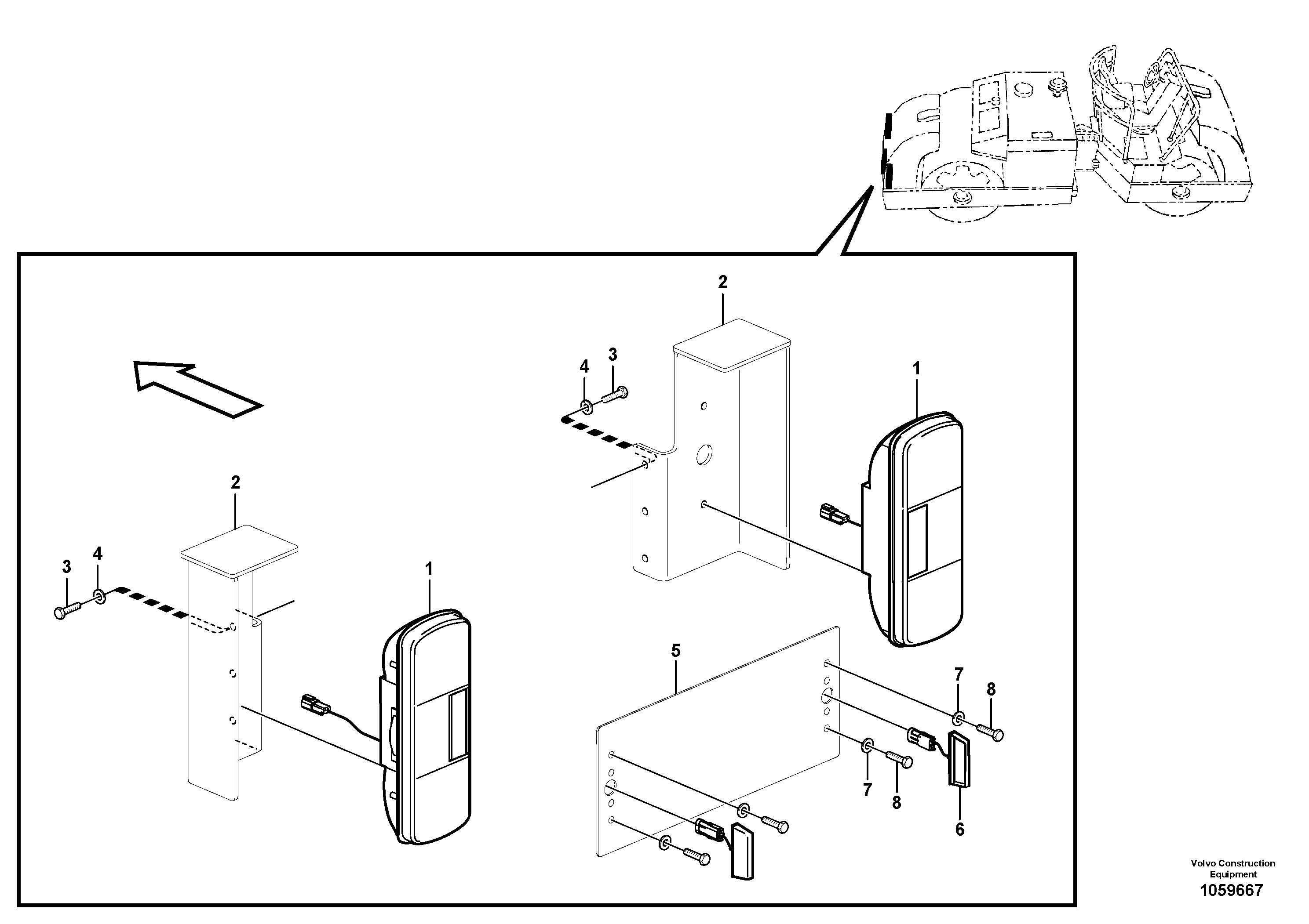 Bogie Mounting VOE12779166 VOLVO