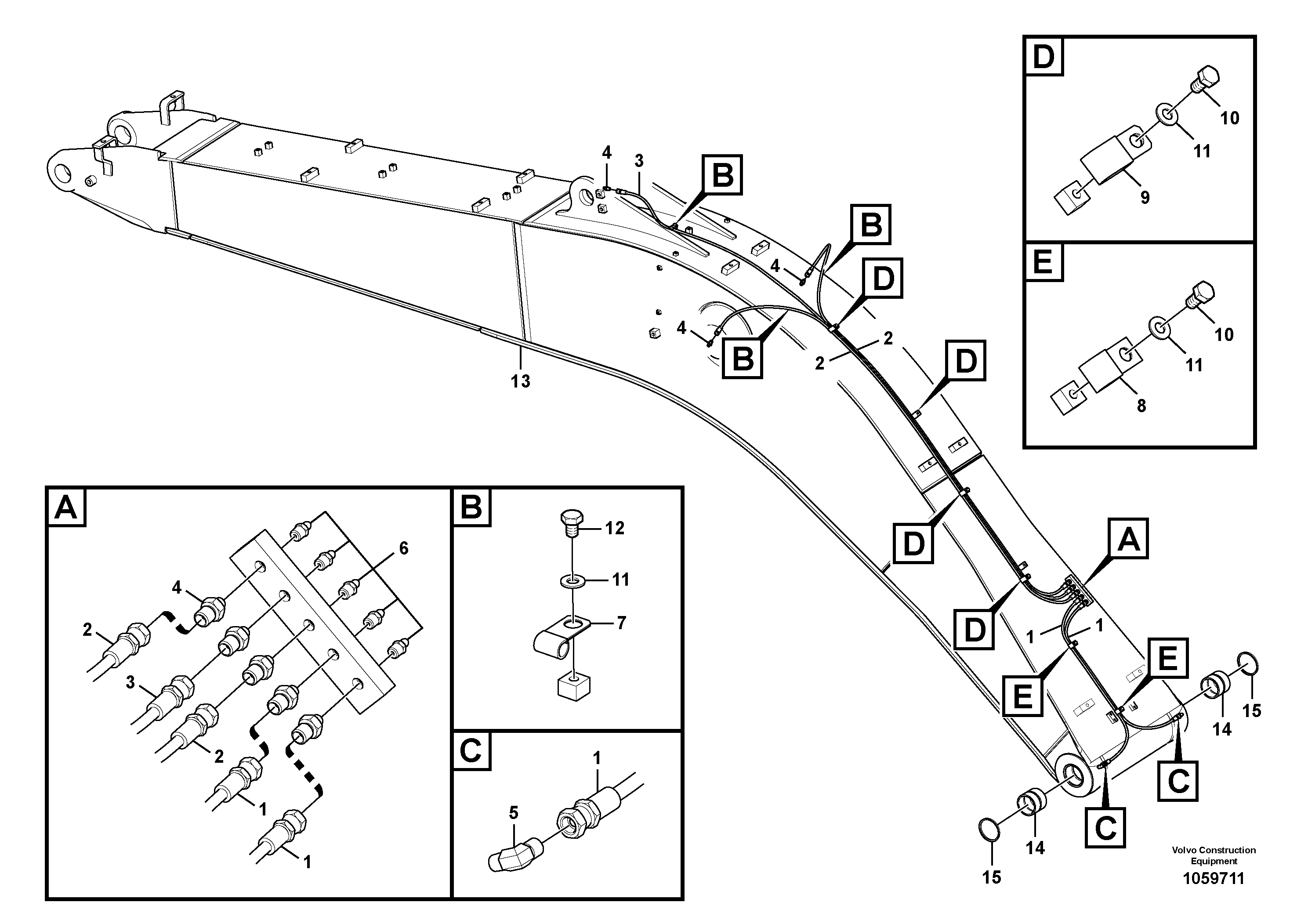 Charge Regulator VOE14607441 VOLVO