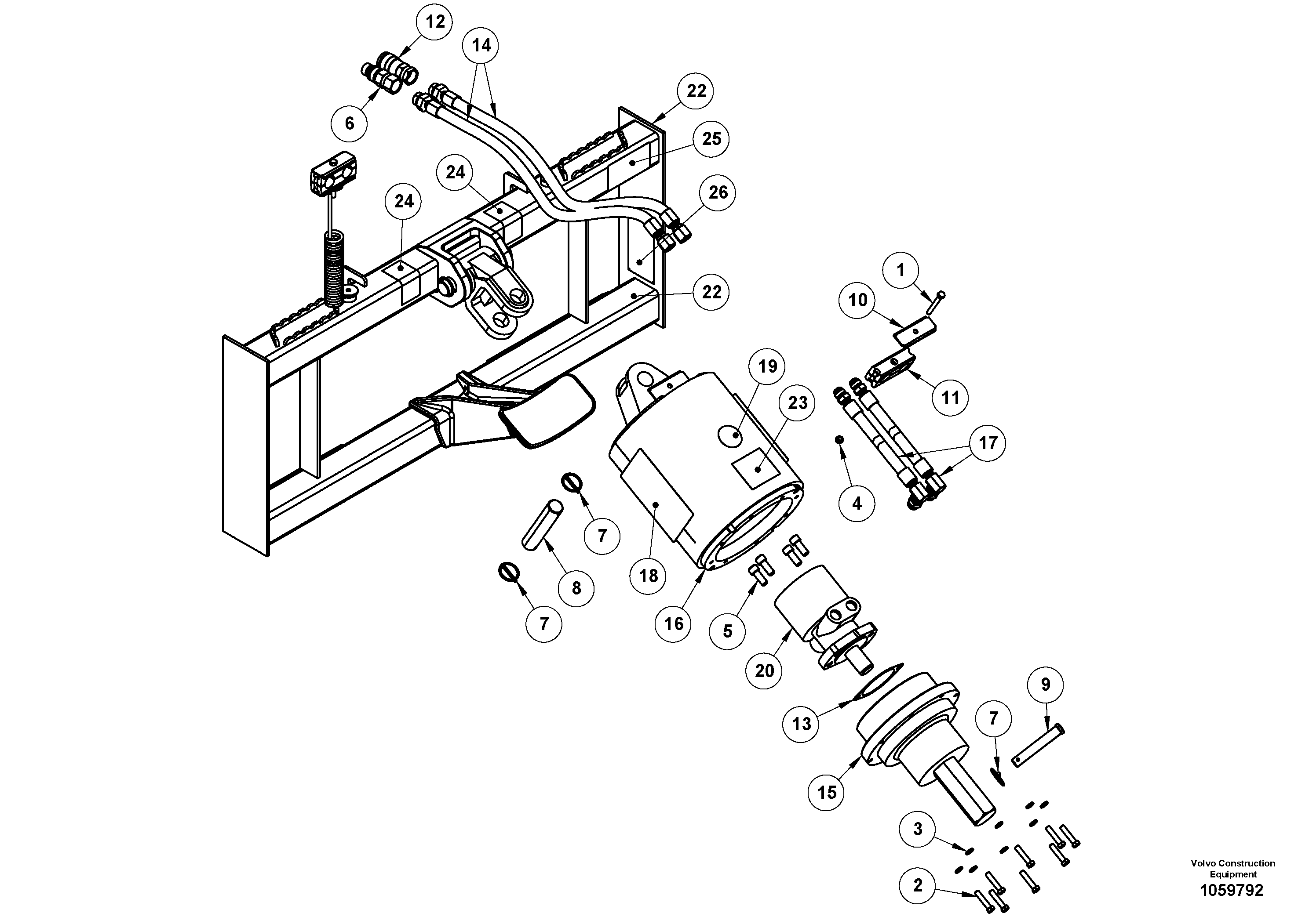 Cylinder Block VOE16218875 VOLVO