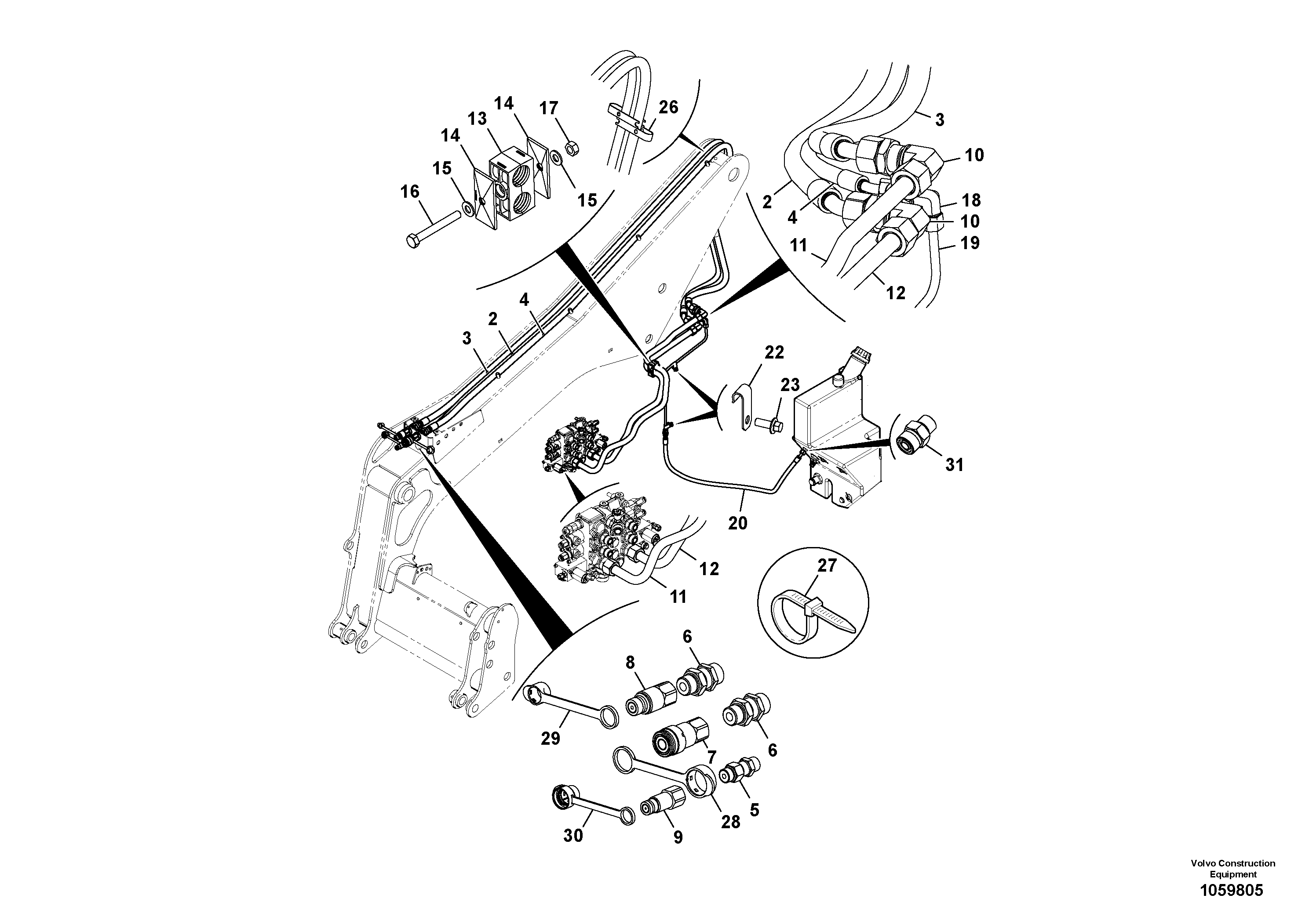 Adapter Kit VOE16214864 VOLVO