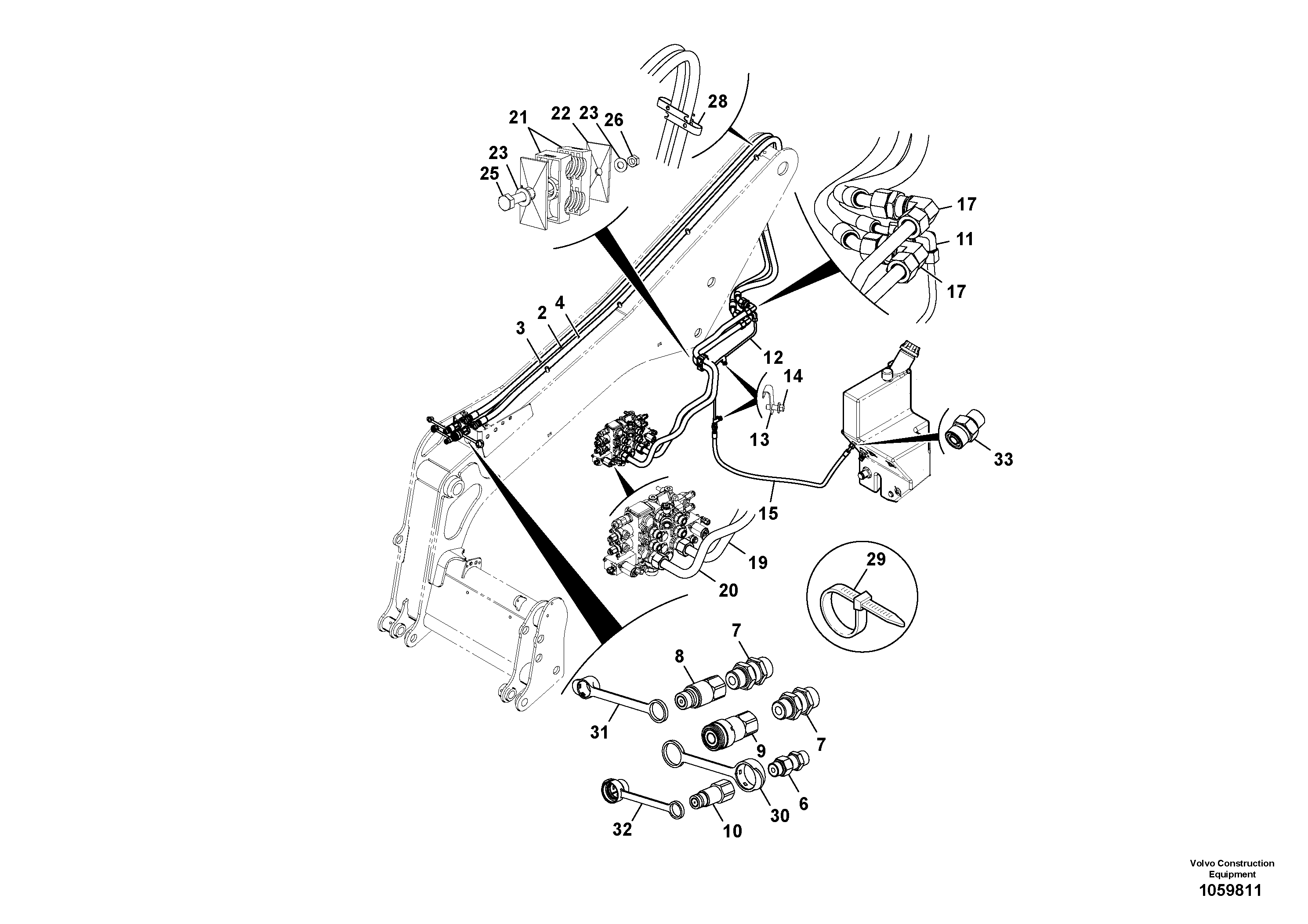 Press. lim. valve VOE17210004 VOLVO