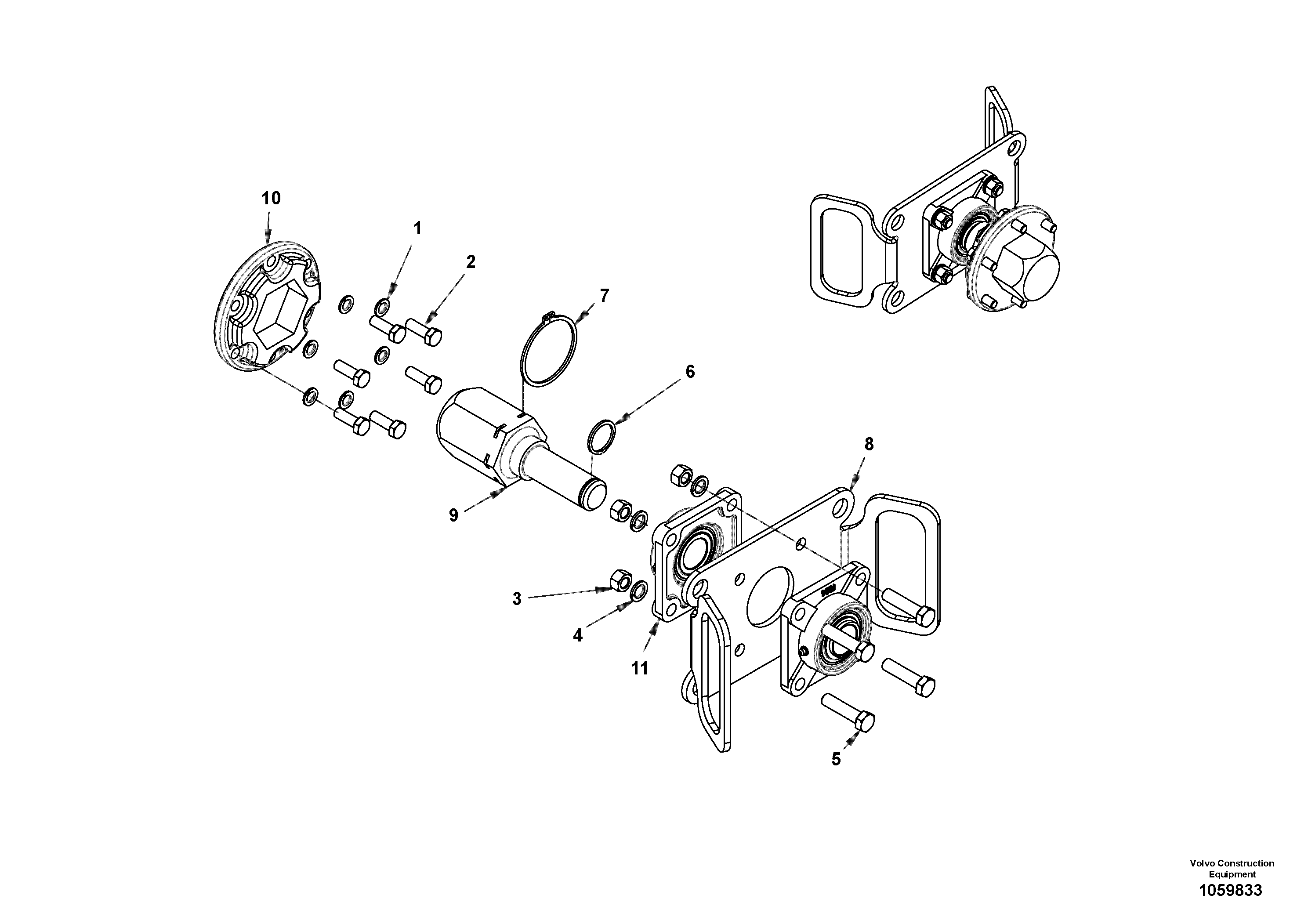 Lock Washer VOE16219418 VOLVO