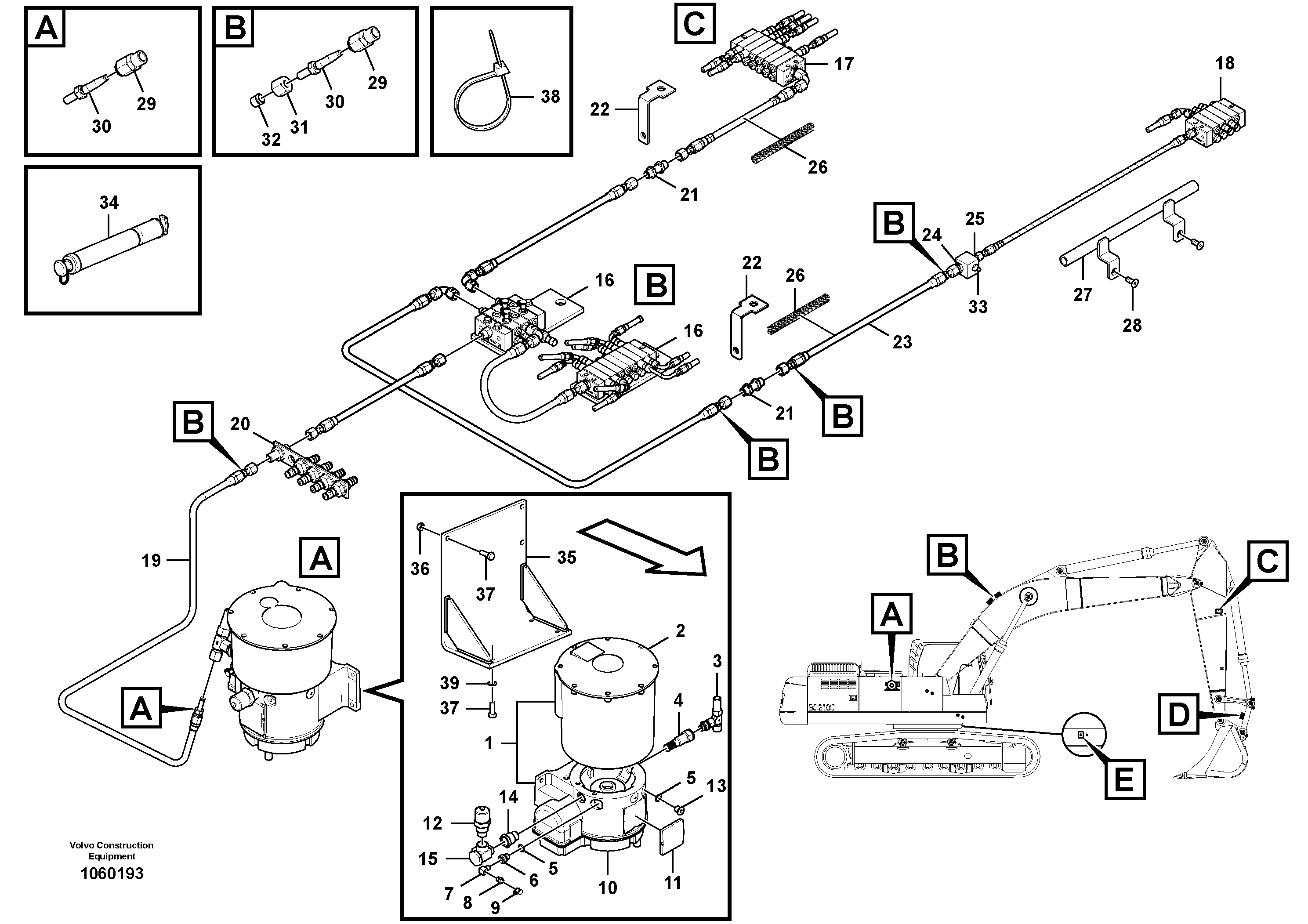 Rec.housing VOE14599231 VOLVO