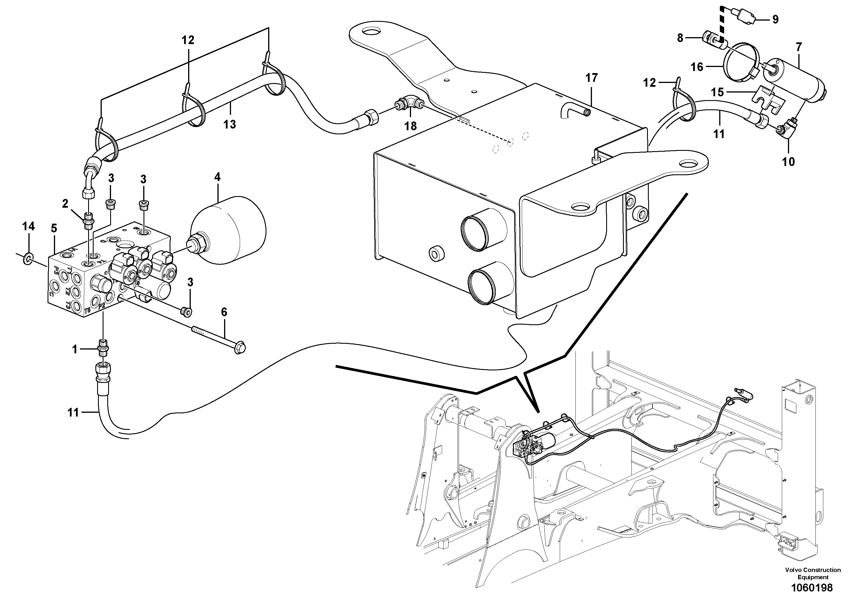Приборы VOE16206410 VOLVO