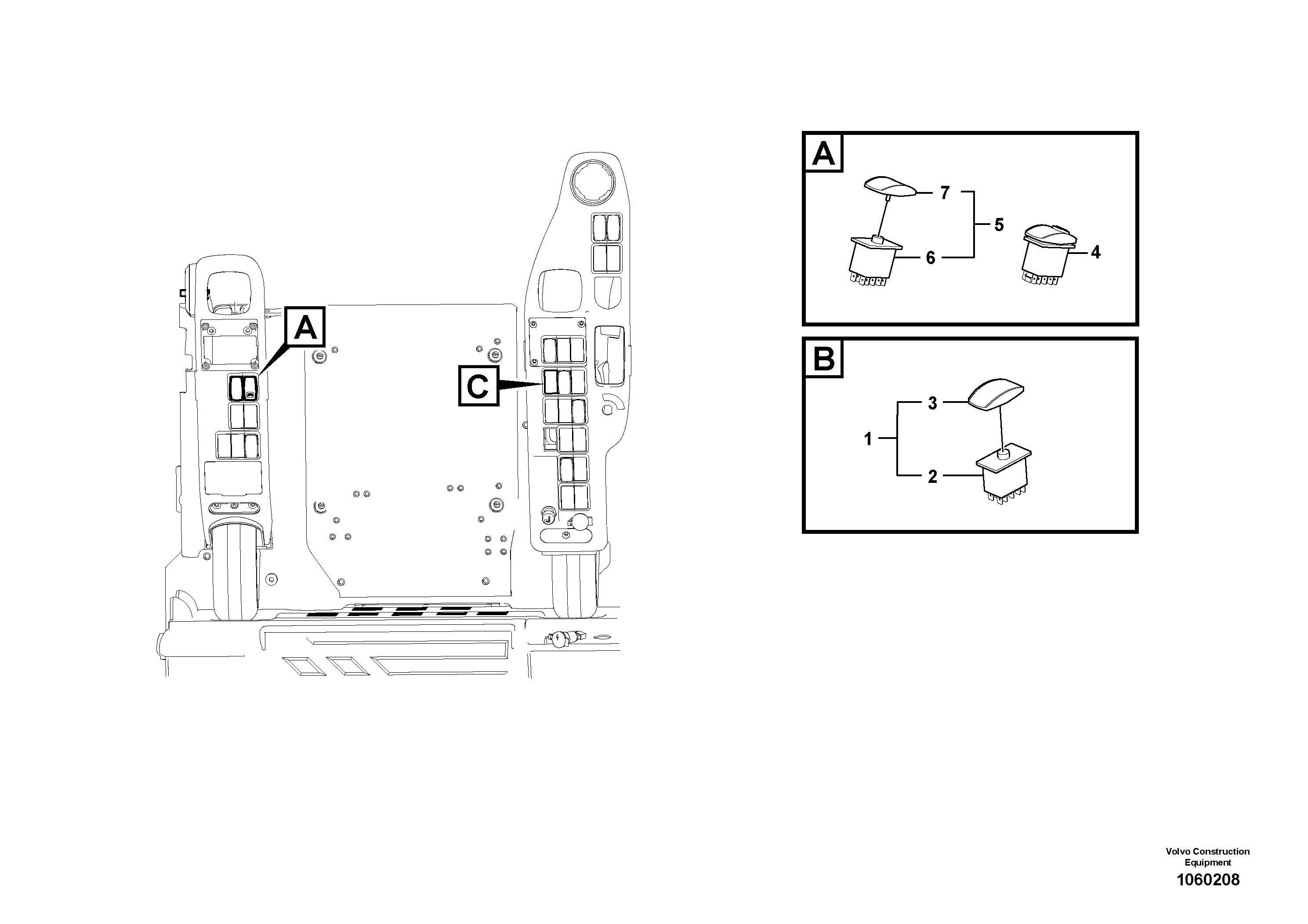 Switch VOE14557430 VOLVO