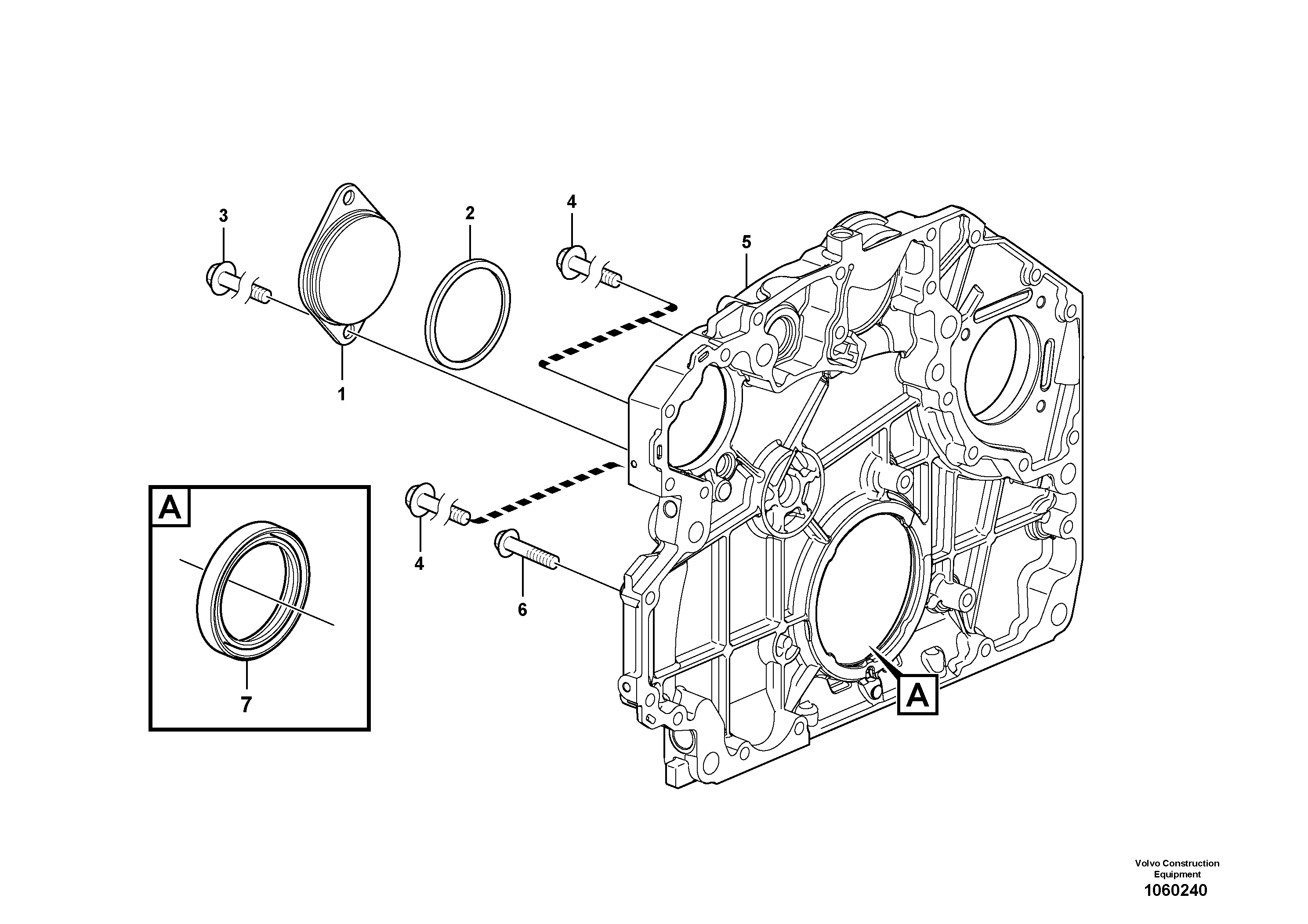 Mirror Disc VOE20951211 VOLVO