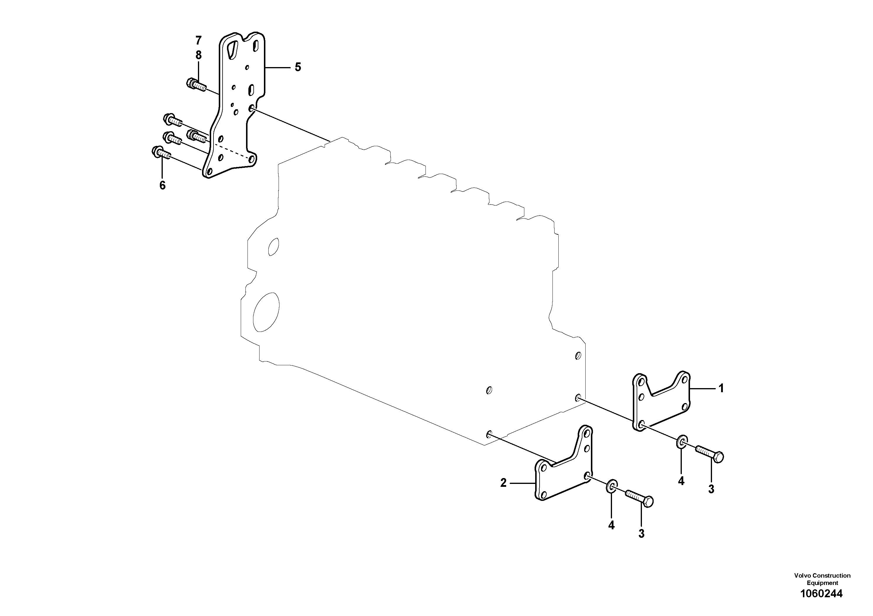 Rec.housing VOE21774562 VOLVO