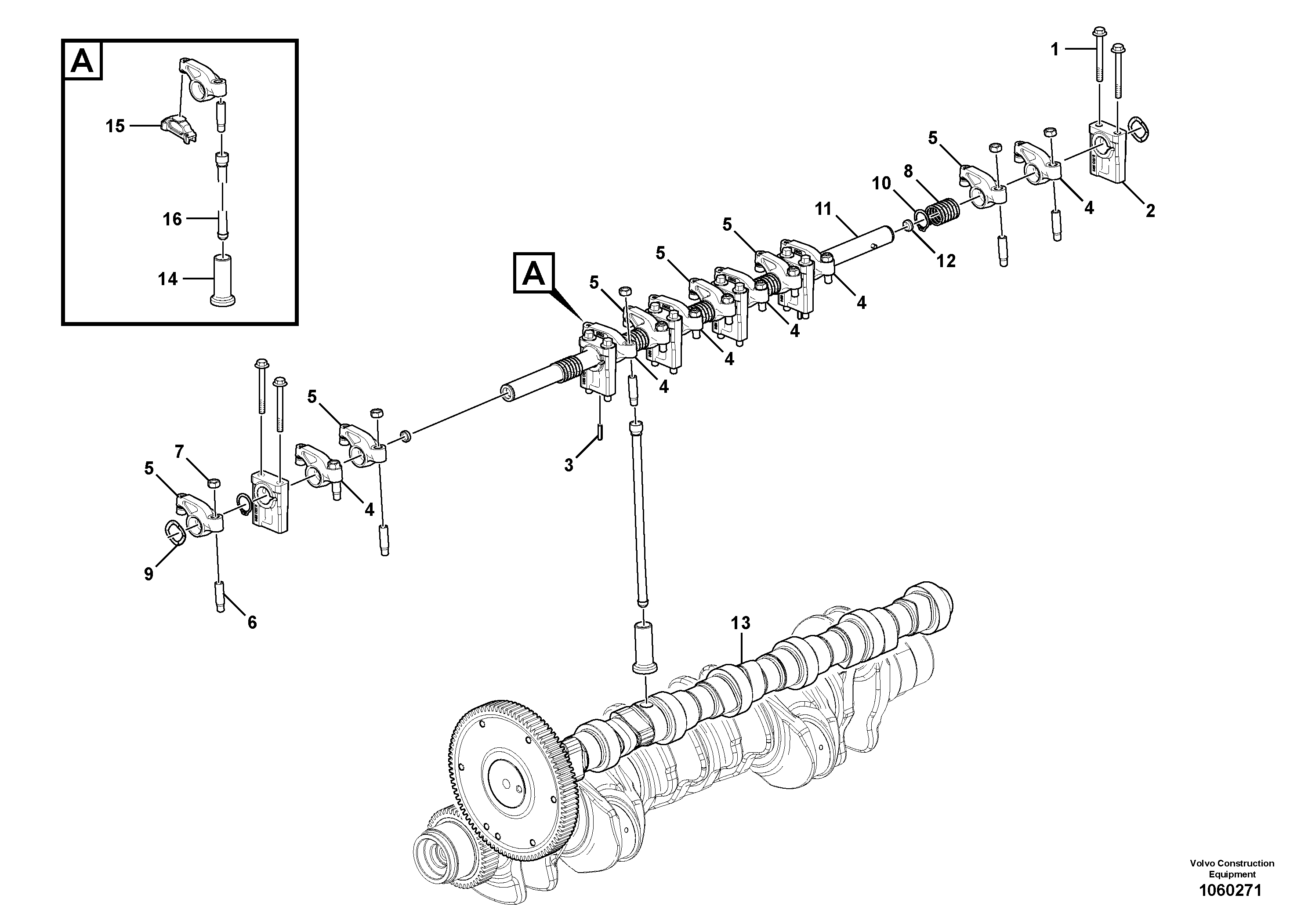 Tappet 4283150 VOLVO