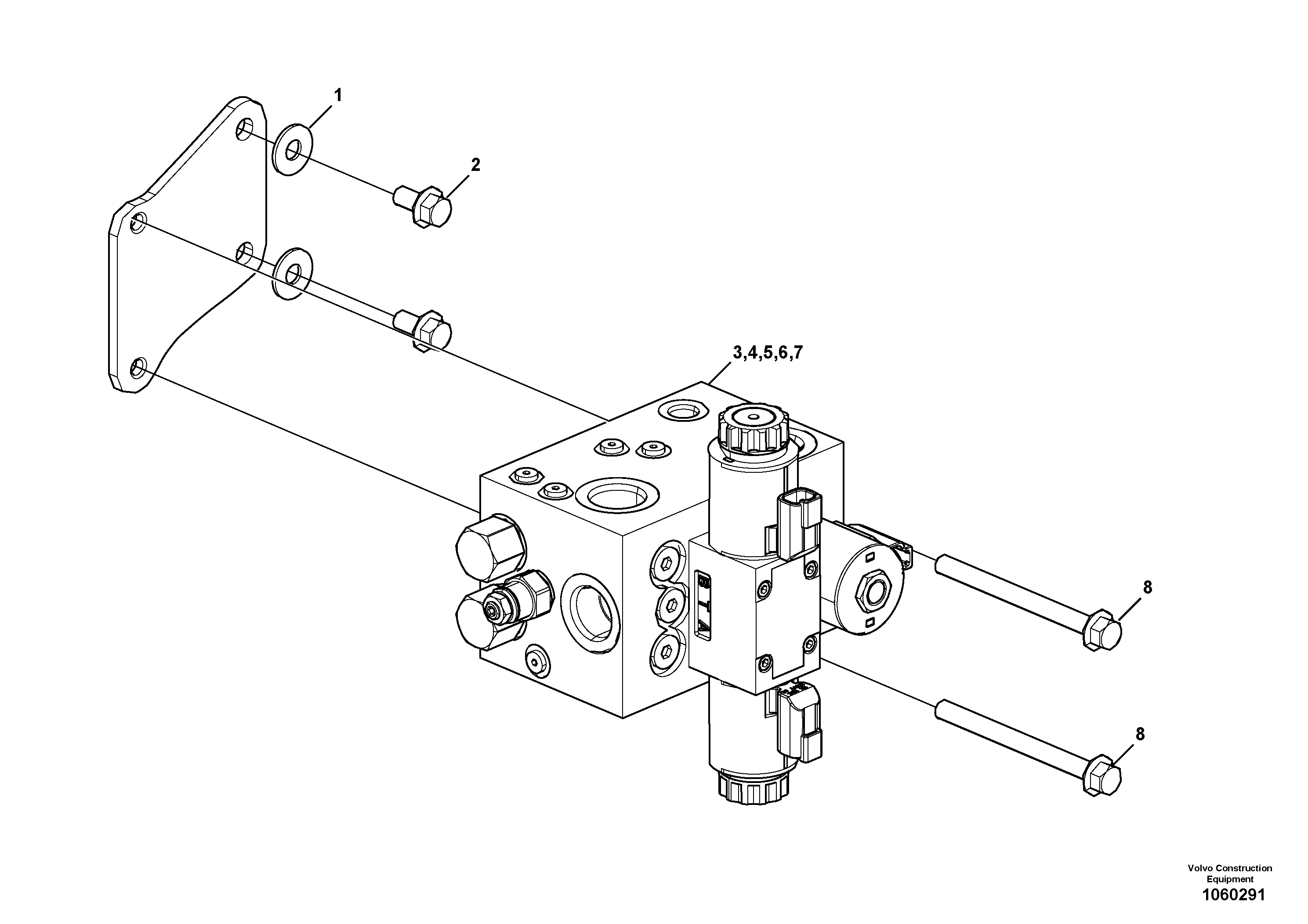 Wall VOE17217852 VOLVO
