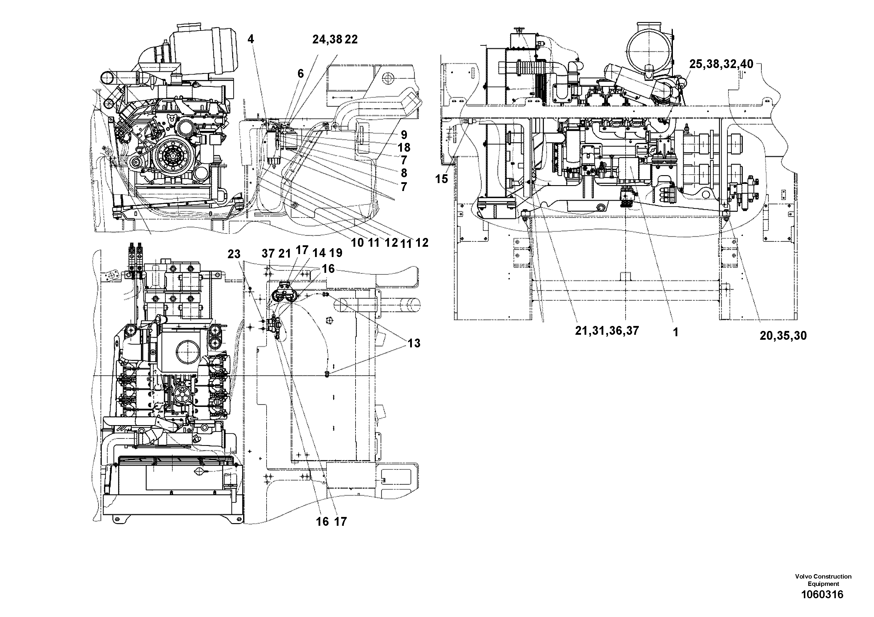 Двигатель RM12765313 VOLVO
