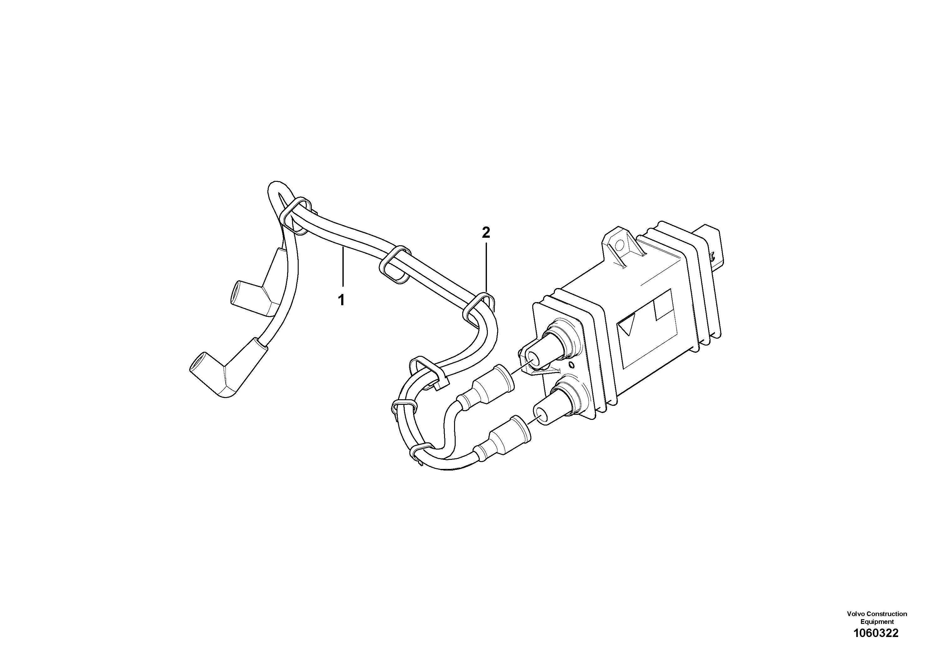 Radio Support VOE21924414 VOLVO