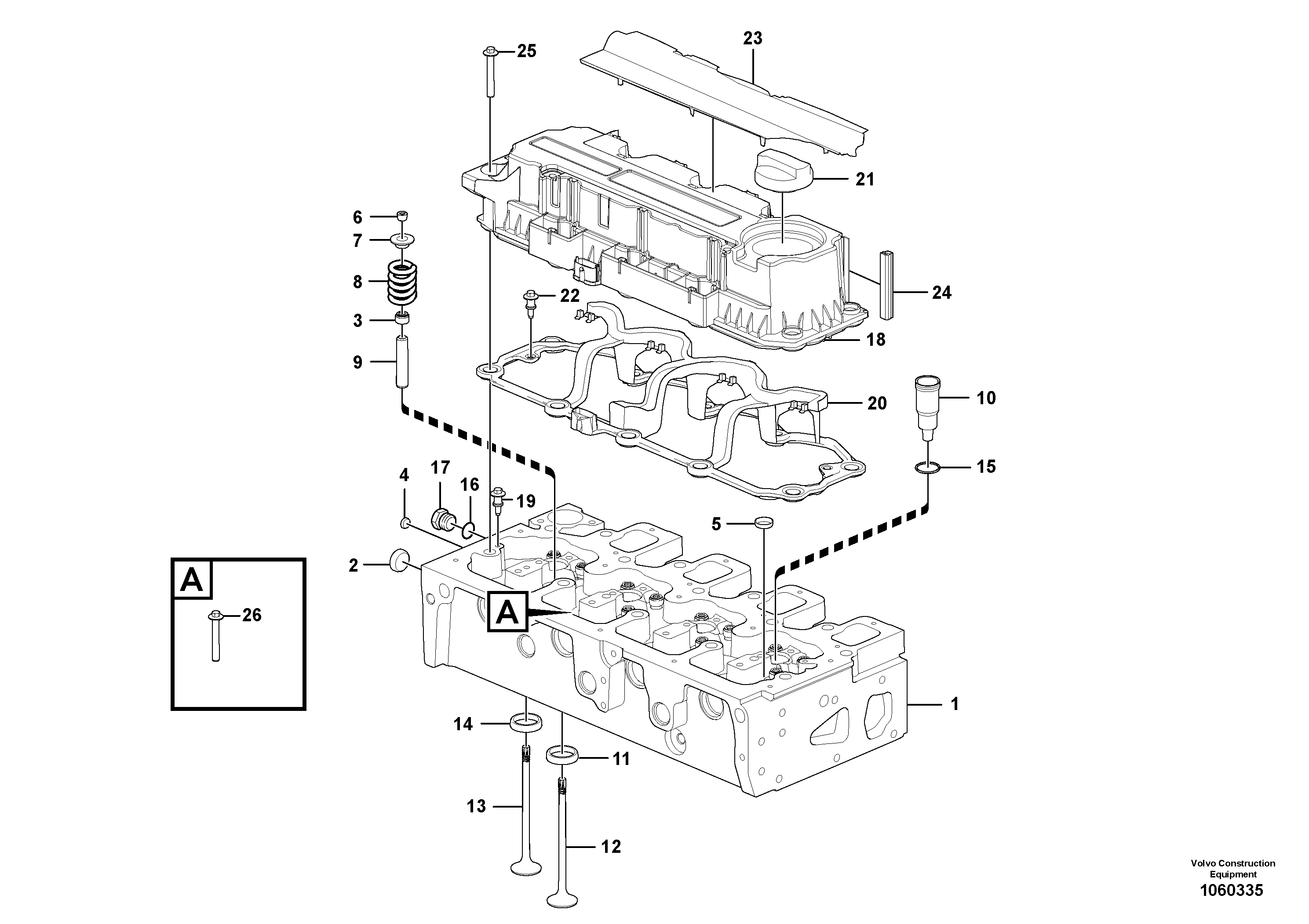 Drive shaft,steerable VOE21791383 VOLVO