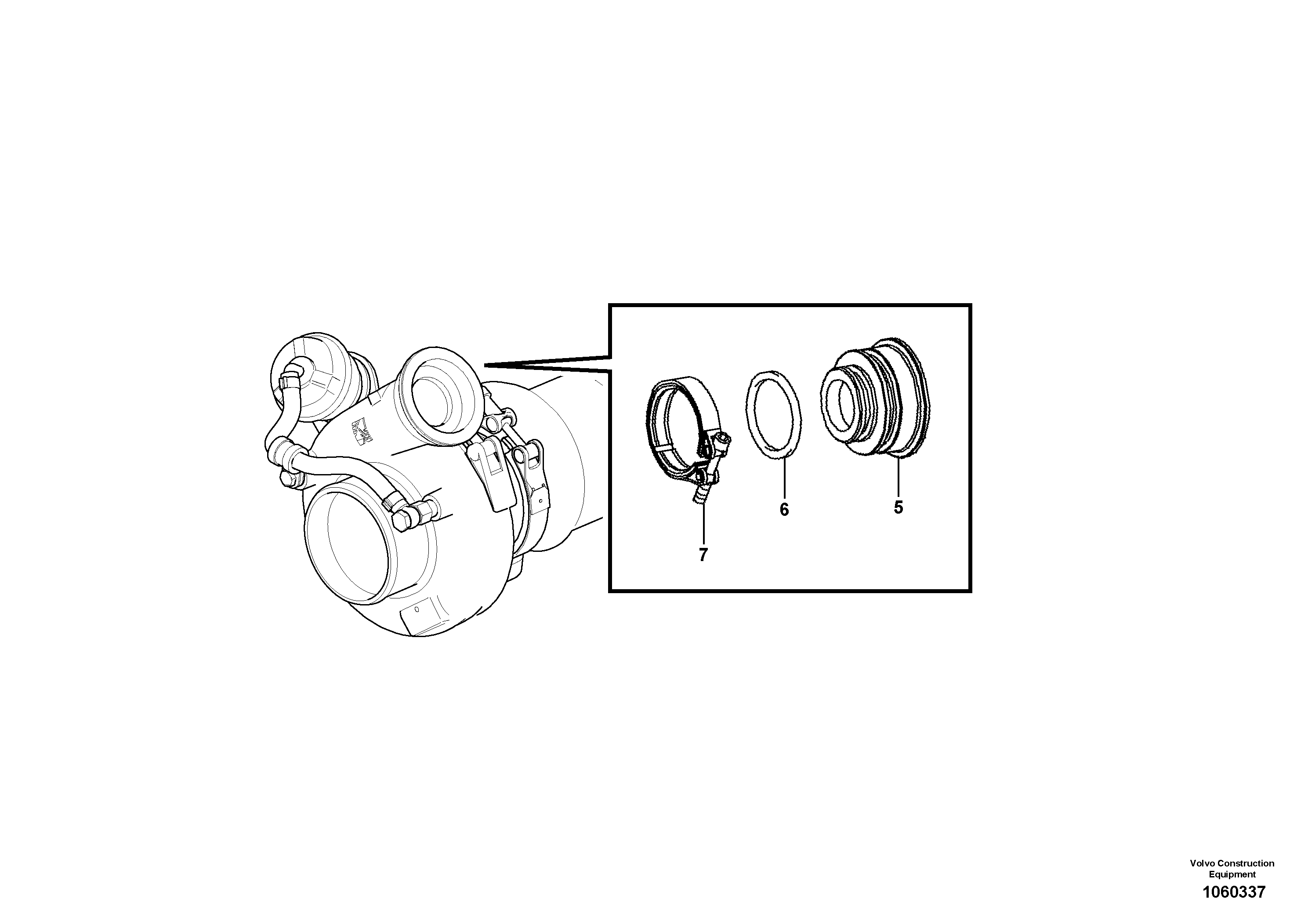 Adapter VOE04295338 VOLVO