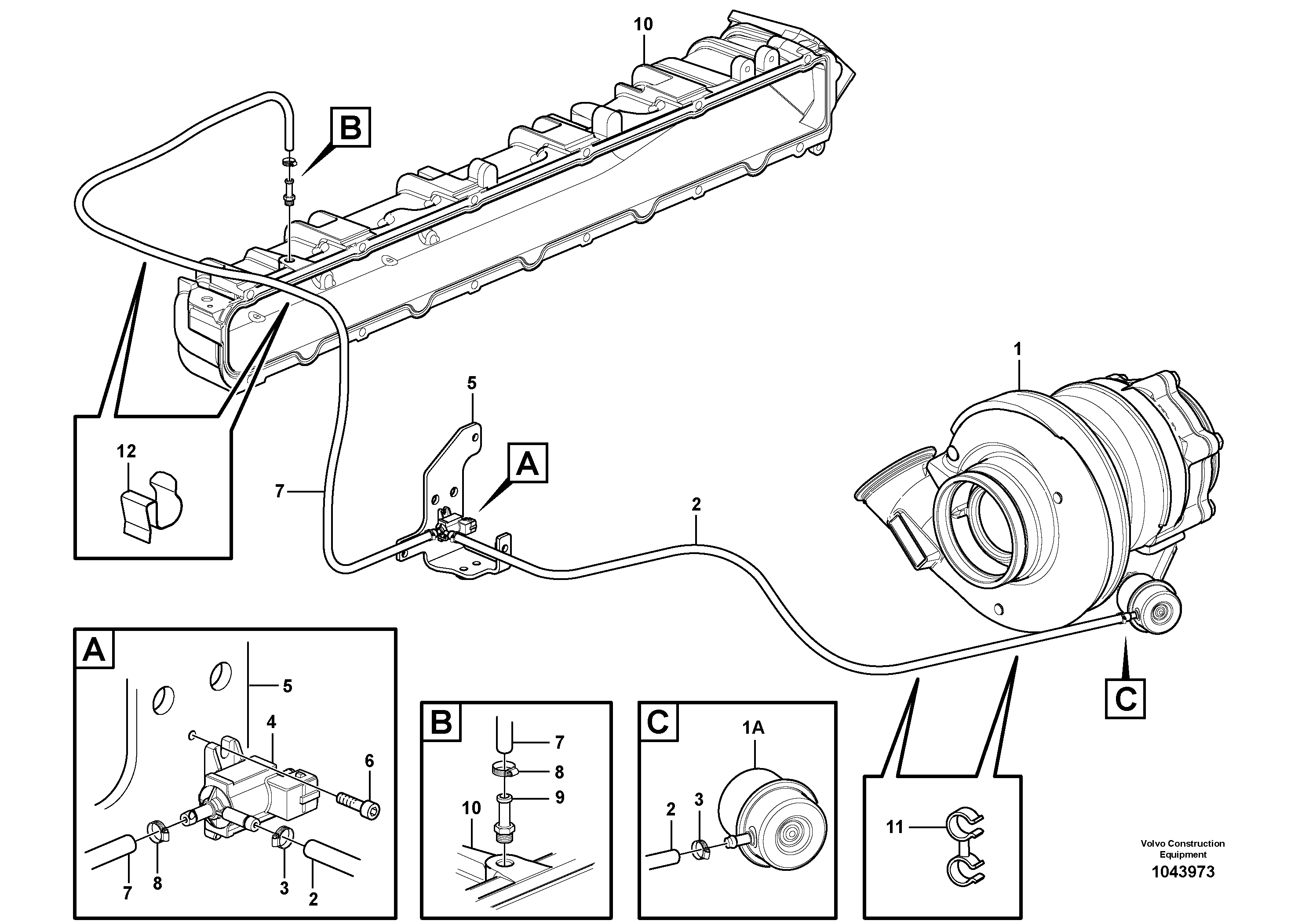 Pierce Nut VOE984937 VOLVO