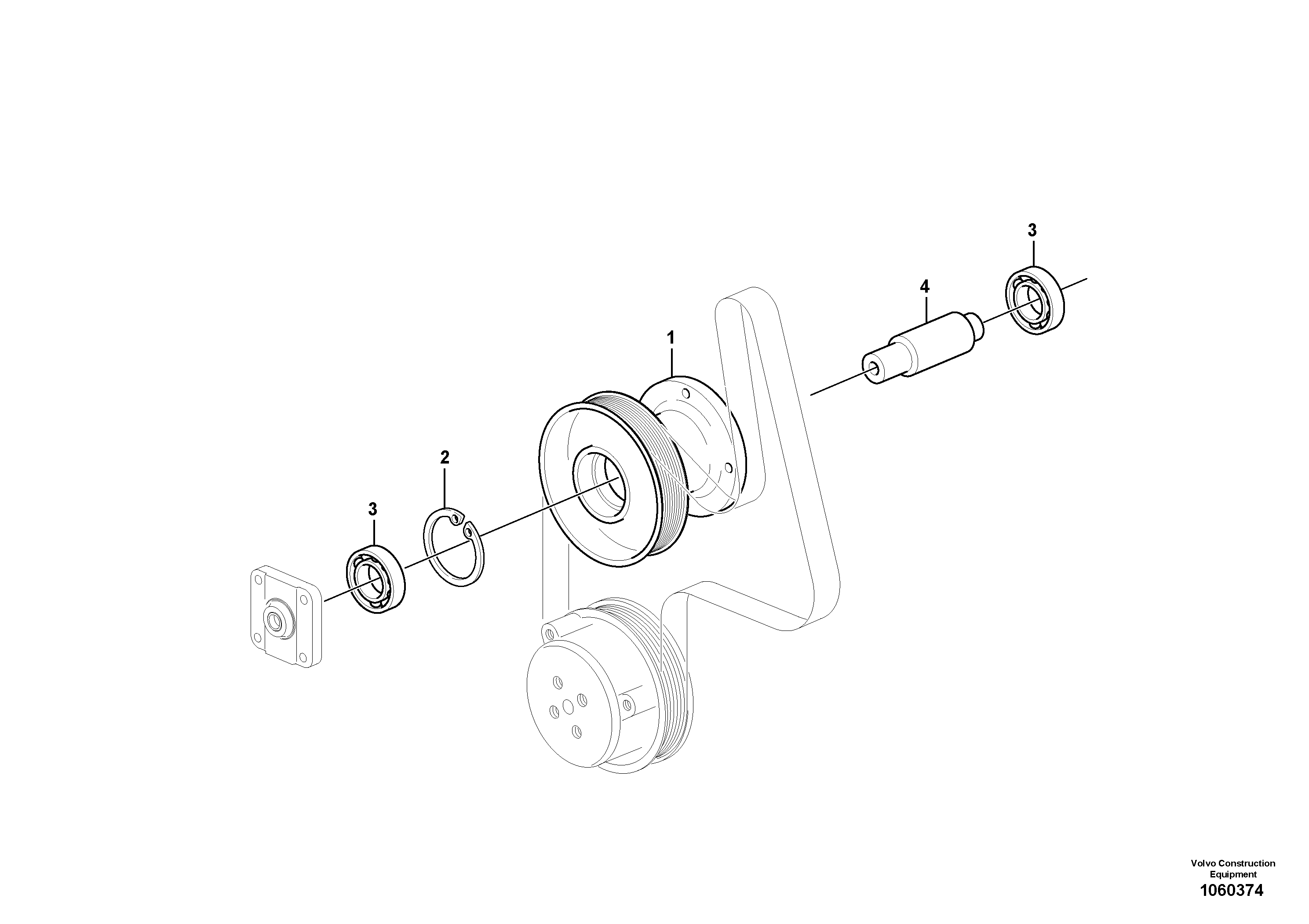 Reversing Valve VOE21950436 VOLVO