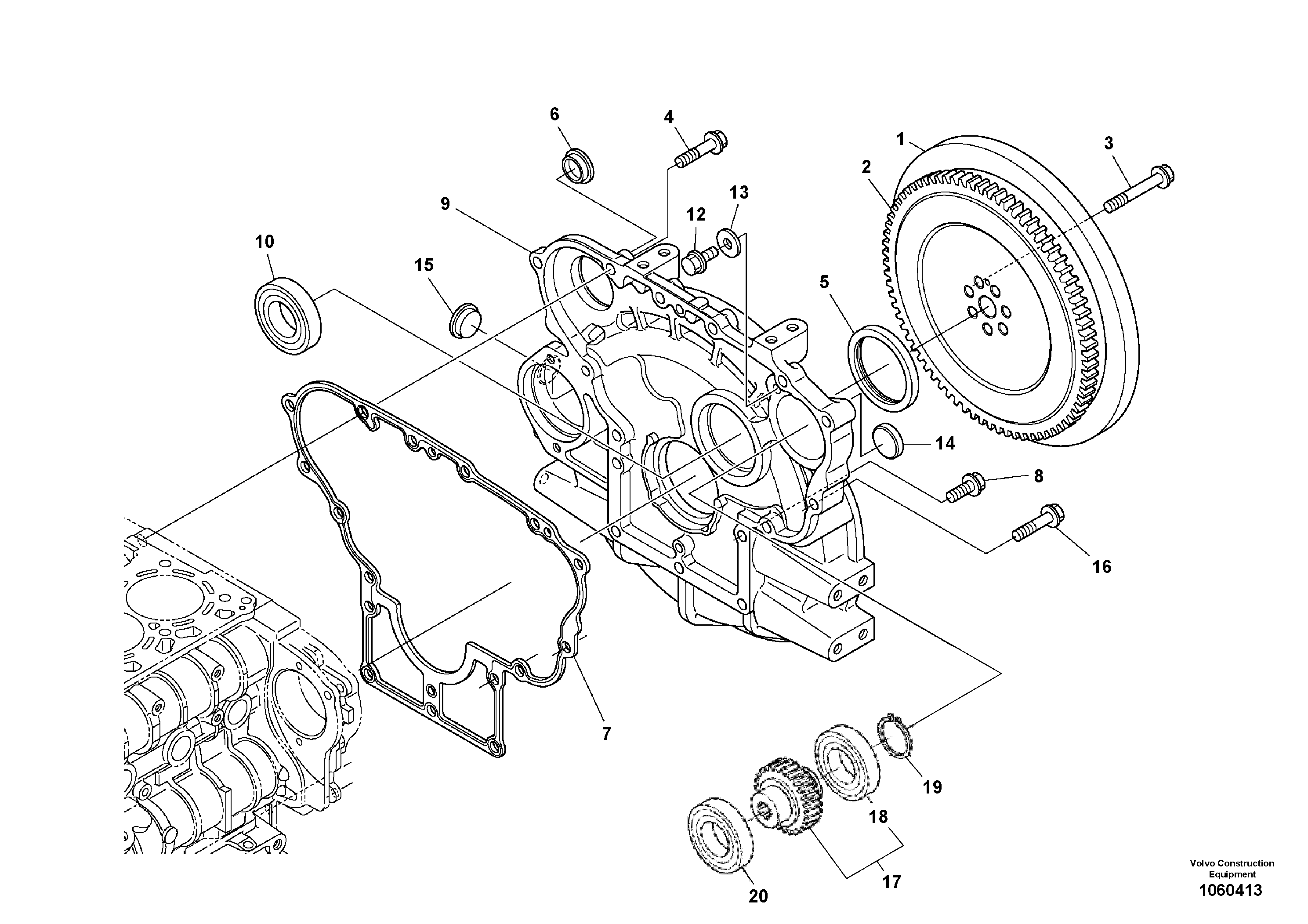 Fitting Lh VO/VOE22701858 VOLVO
