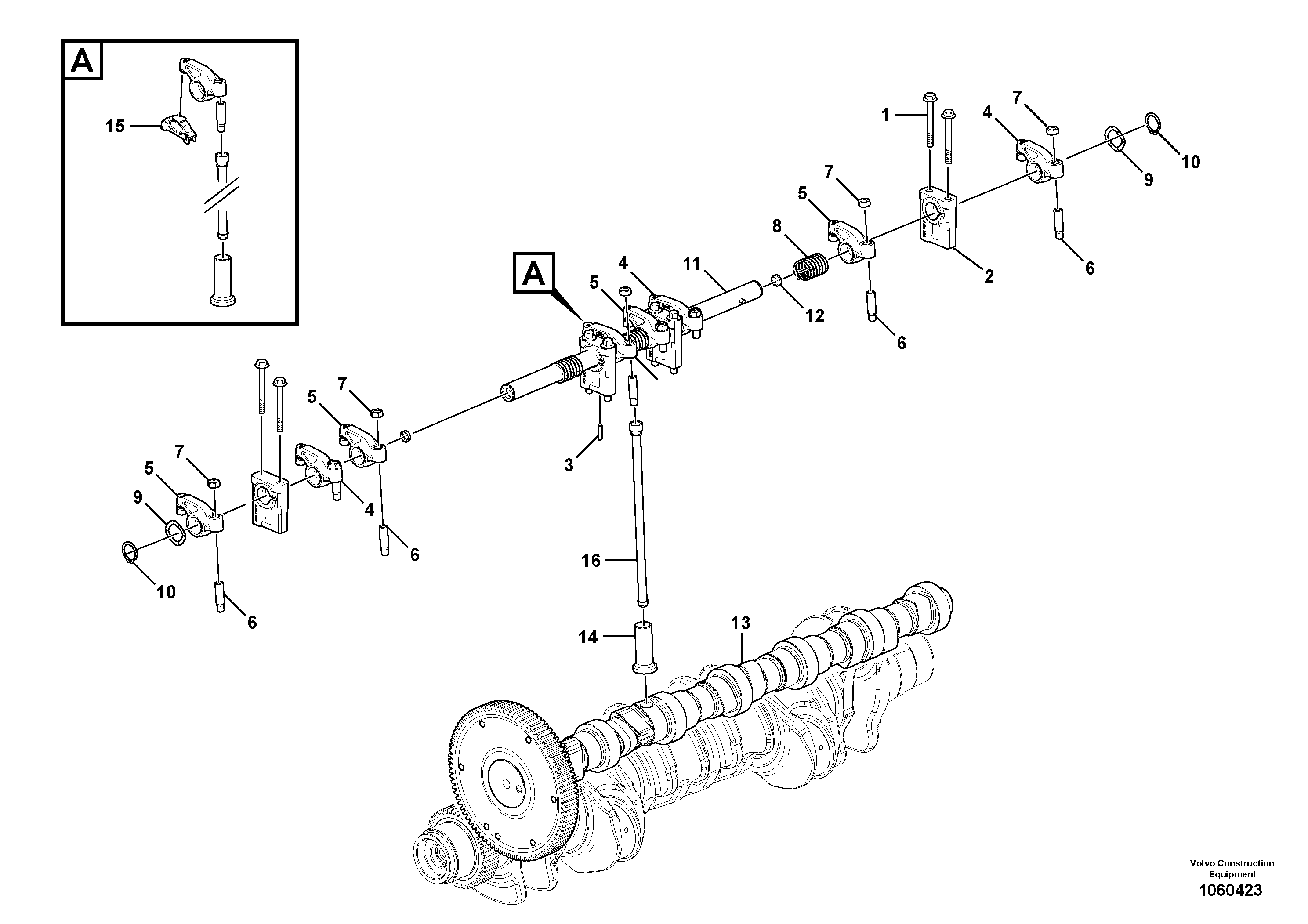 Radiator - VOE21791217 VOLVO