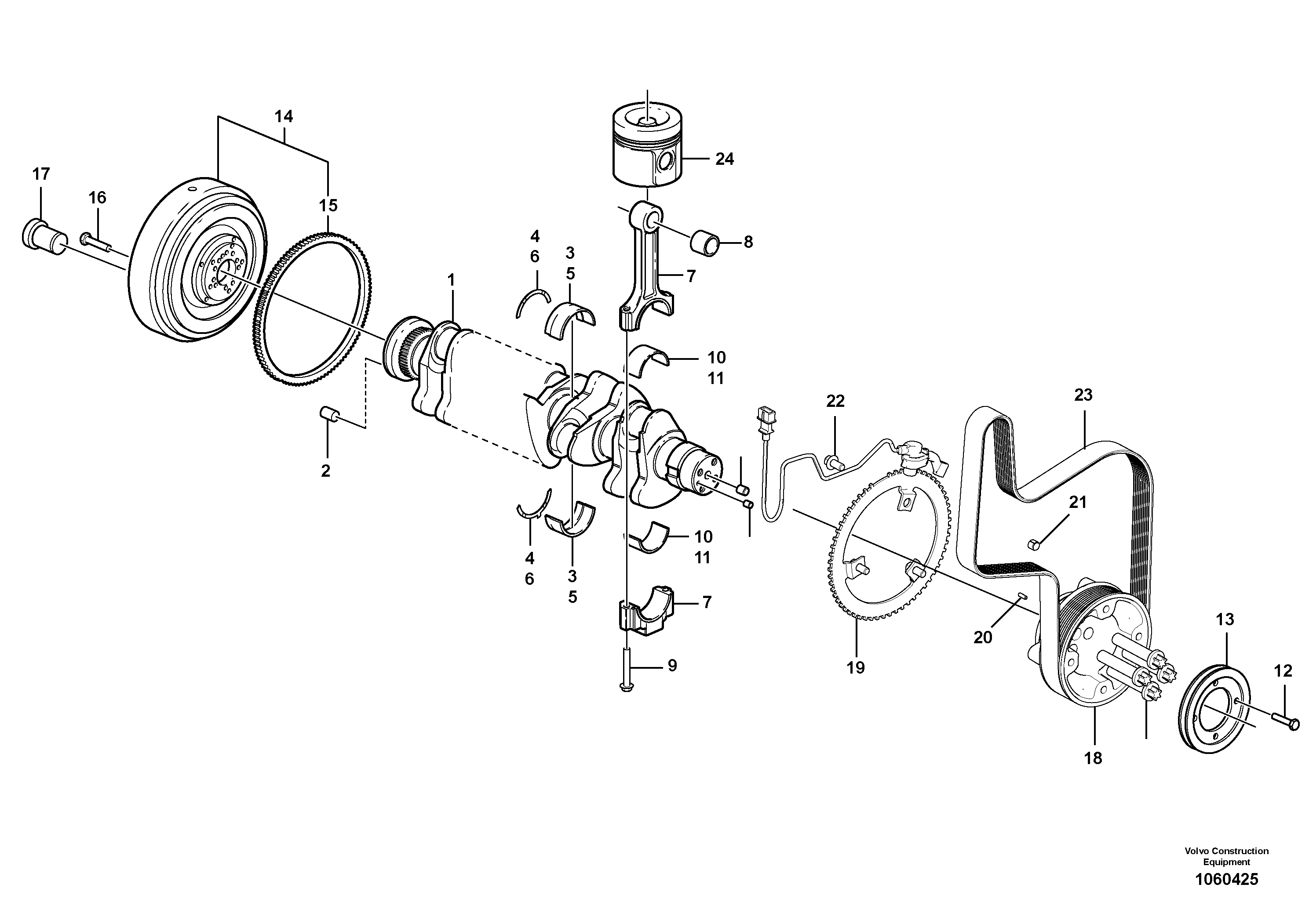 Front Spring VOE996779 VOLVO