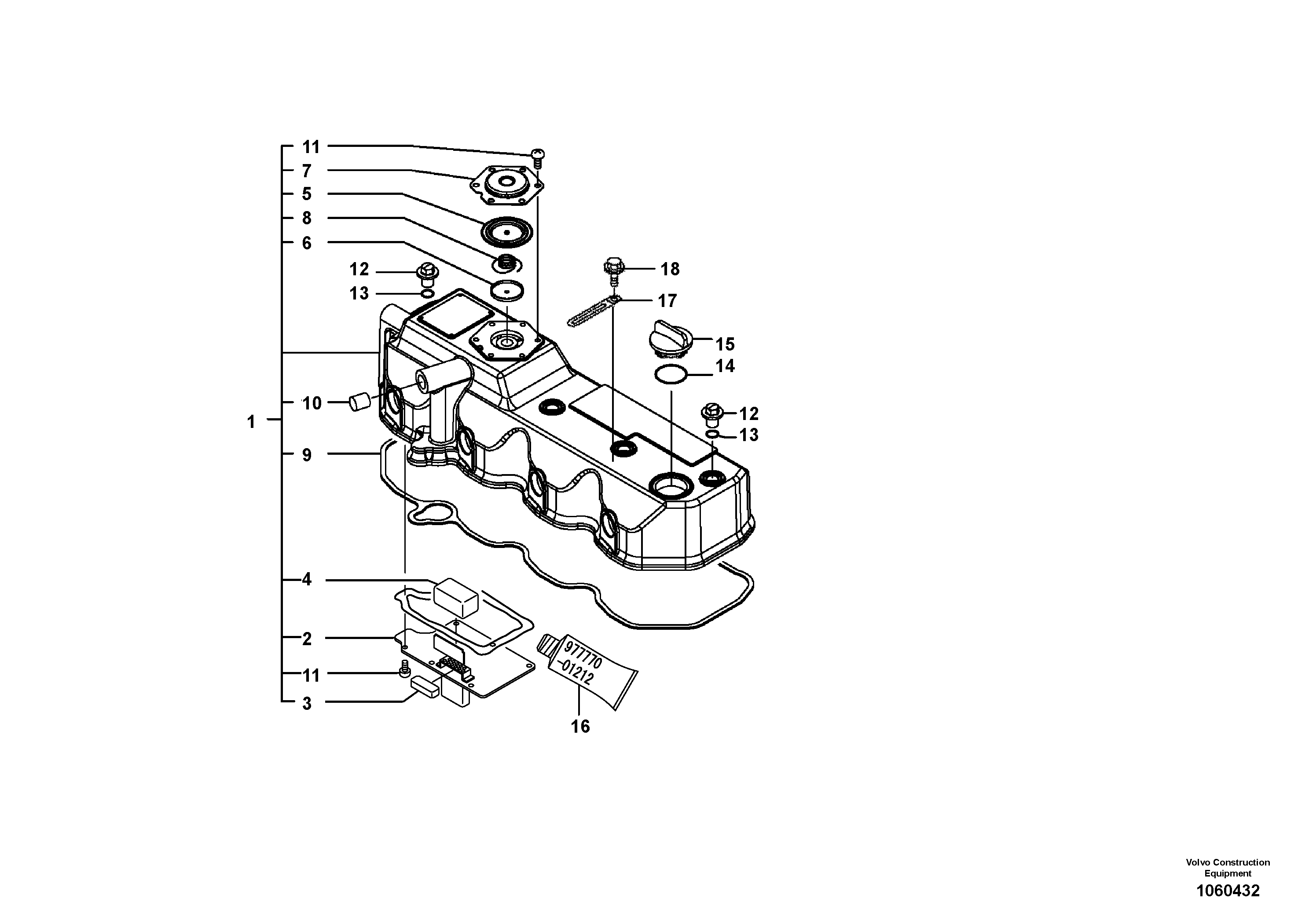 Copper Mallet VOE15157690 VOLVO