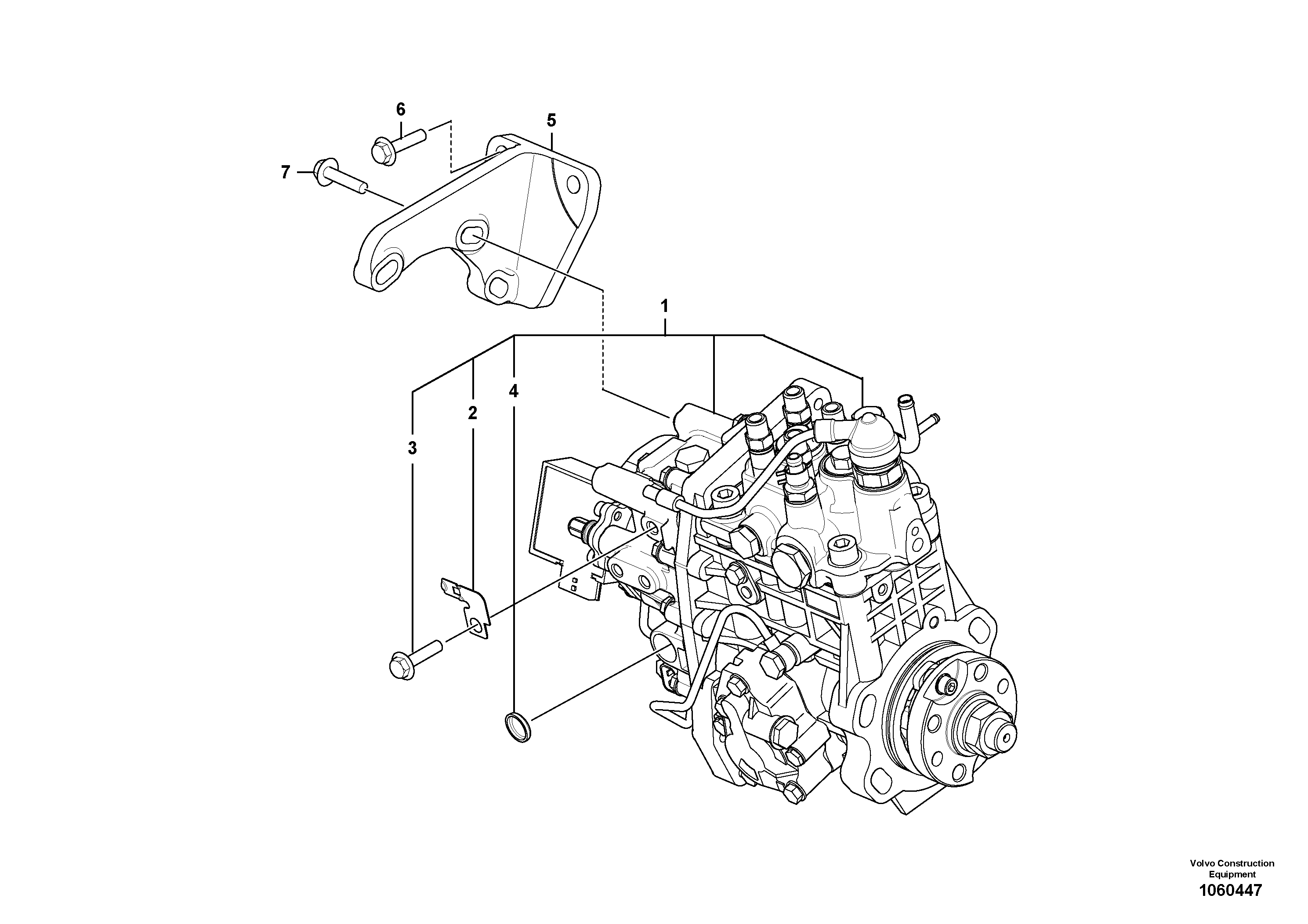 Fuel pump VOE17458982 VOLVO
