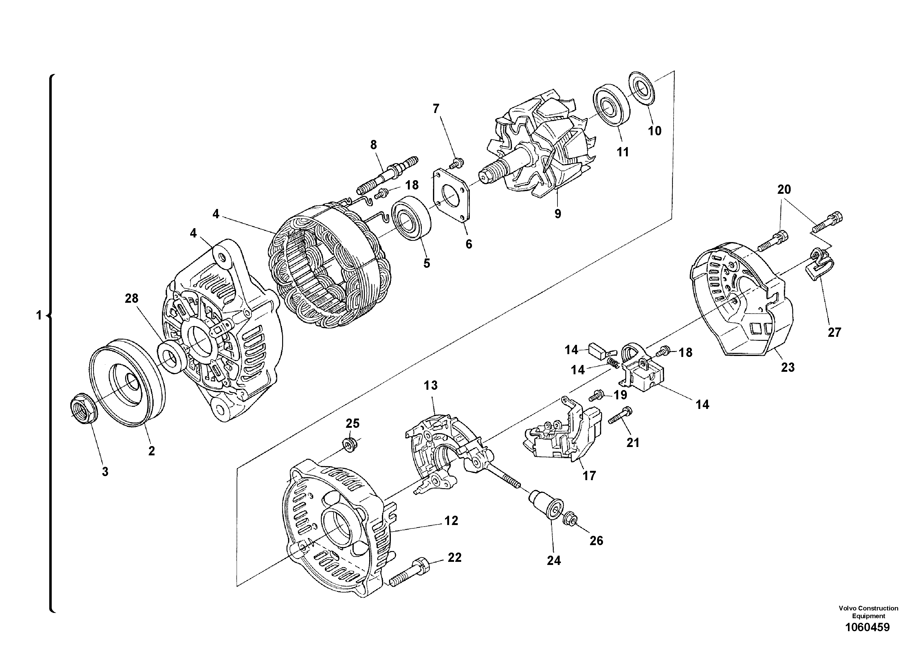 For upper engine part VOE16660726 VOLVO