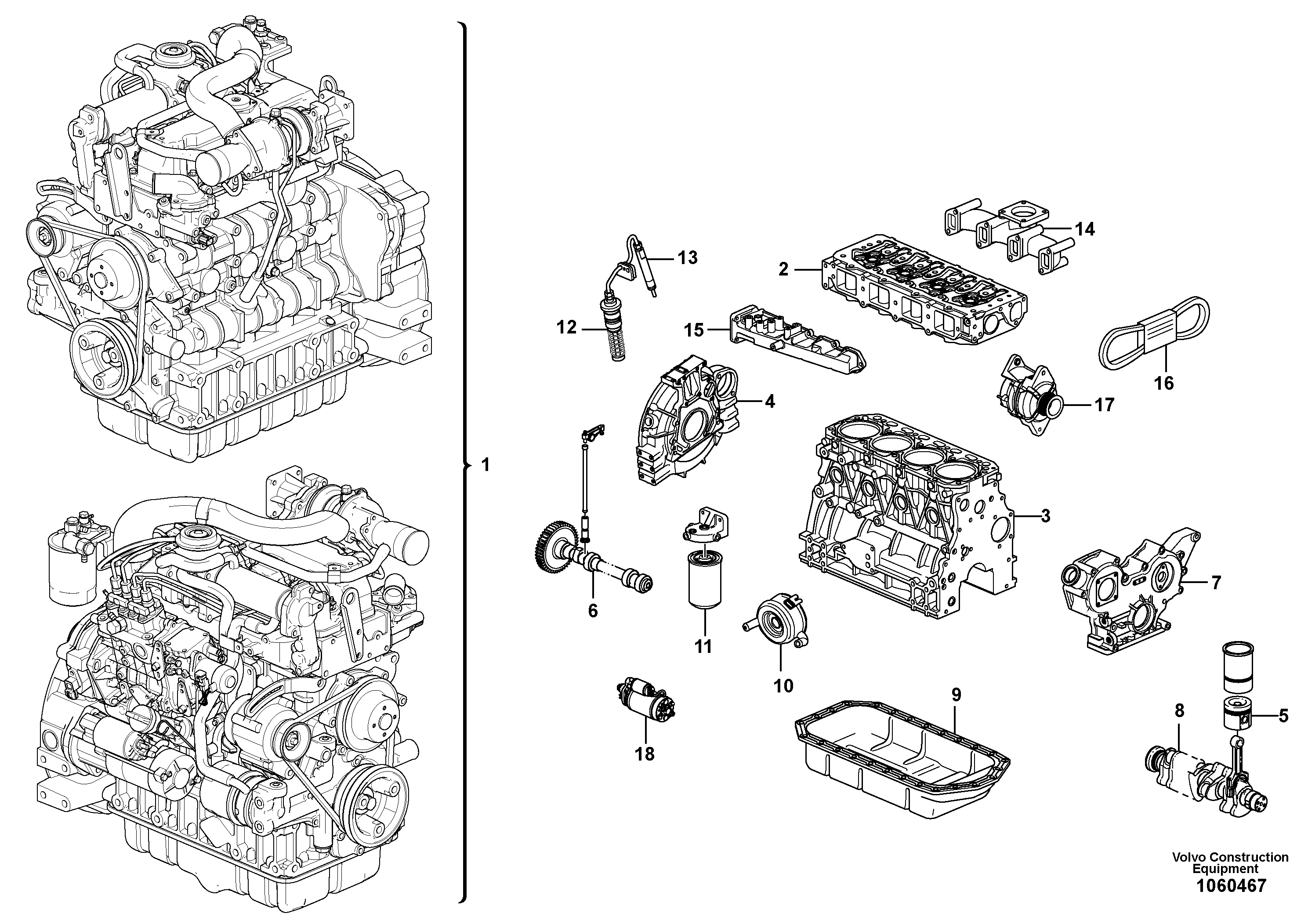 Microswitch VOE16658973 VOLVO