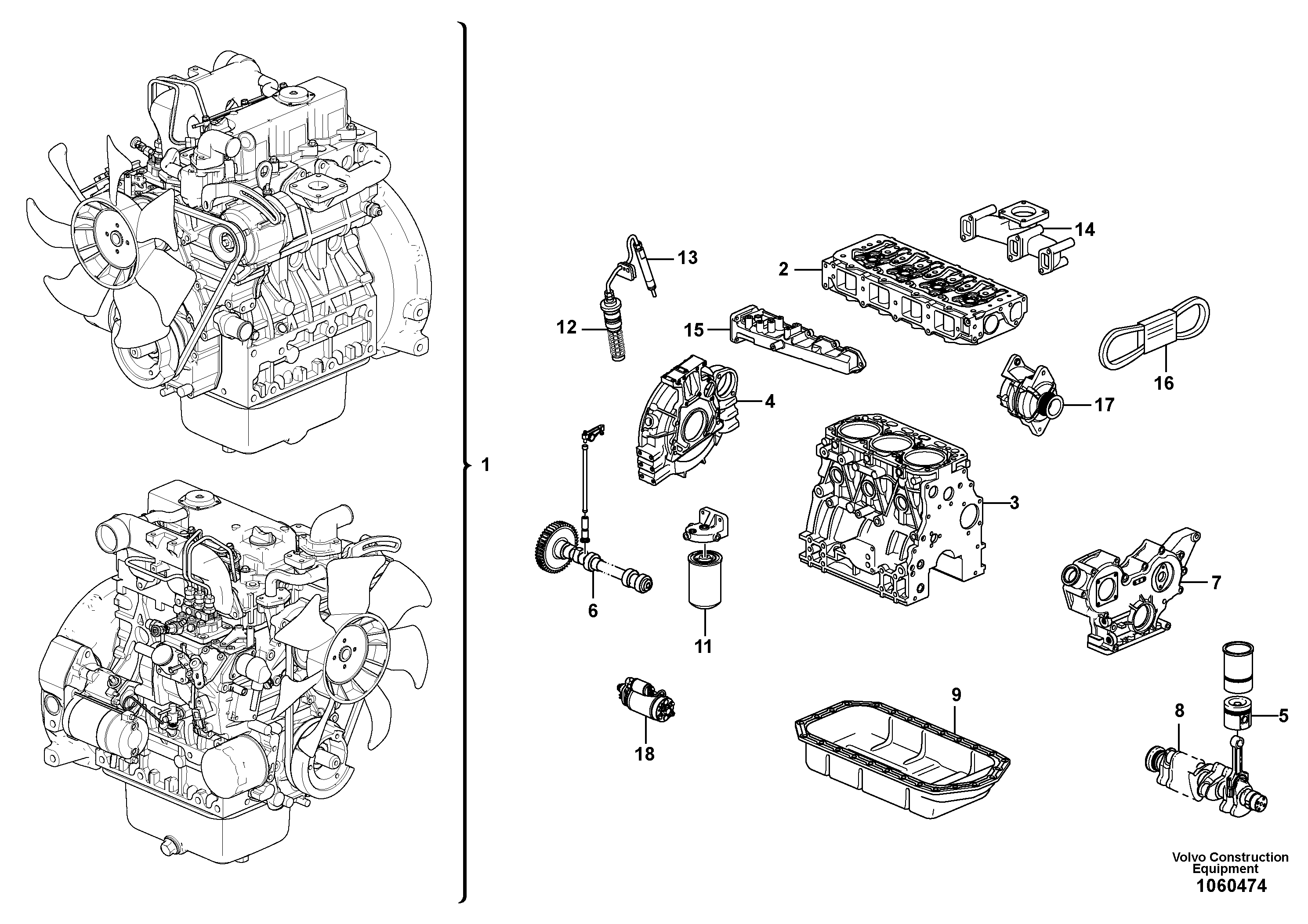 Box VOE15691466 VOLVO