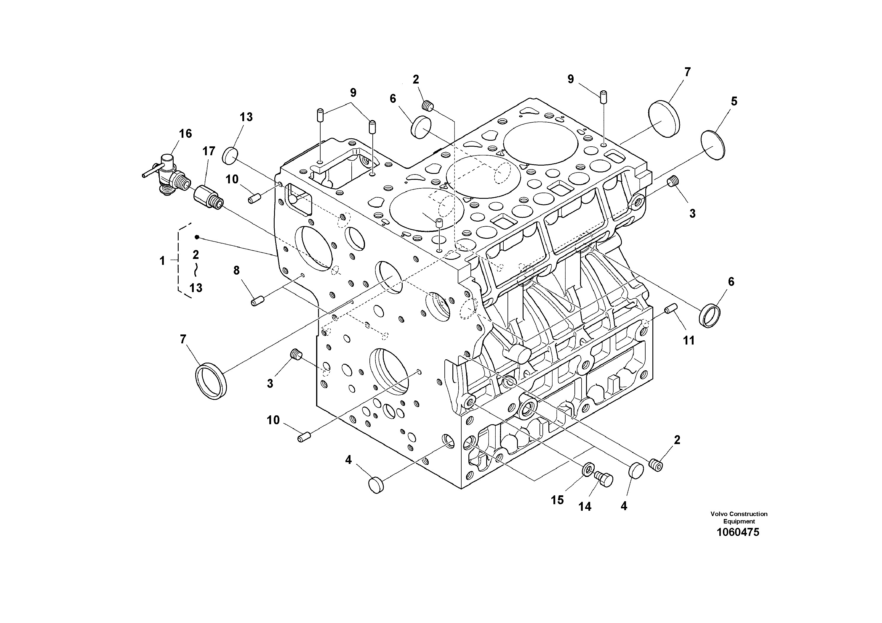 Swg Lk Cylinder VOE16658858 VOLVO