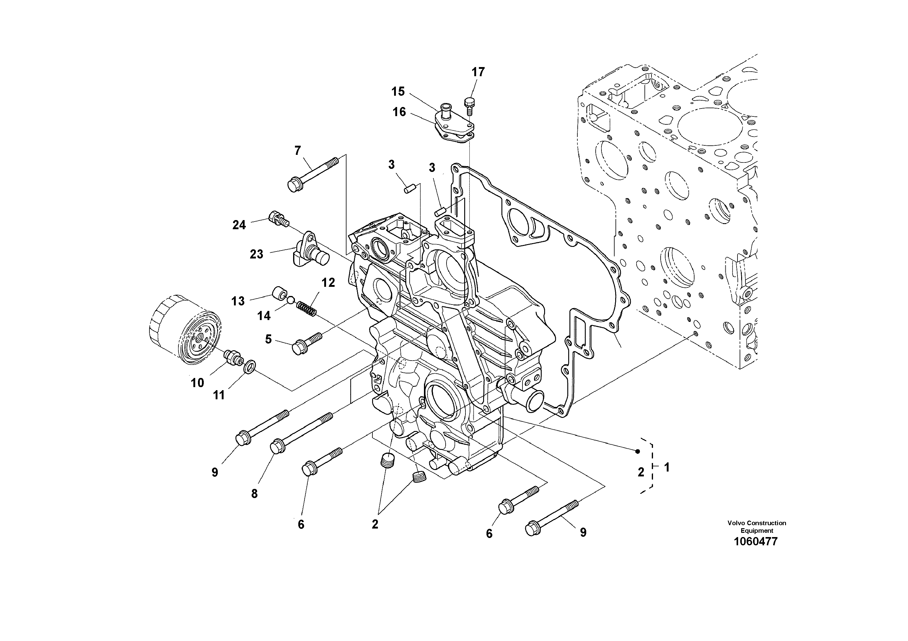 Cold Start Ctrl VOE16660446 VOLVO