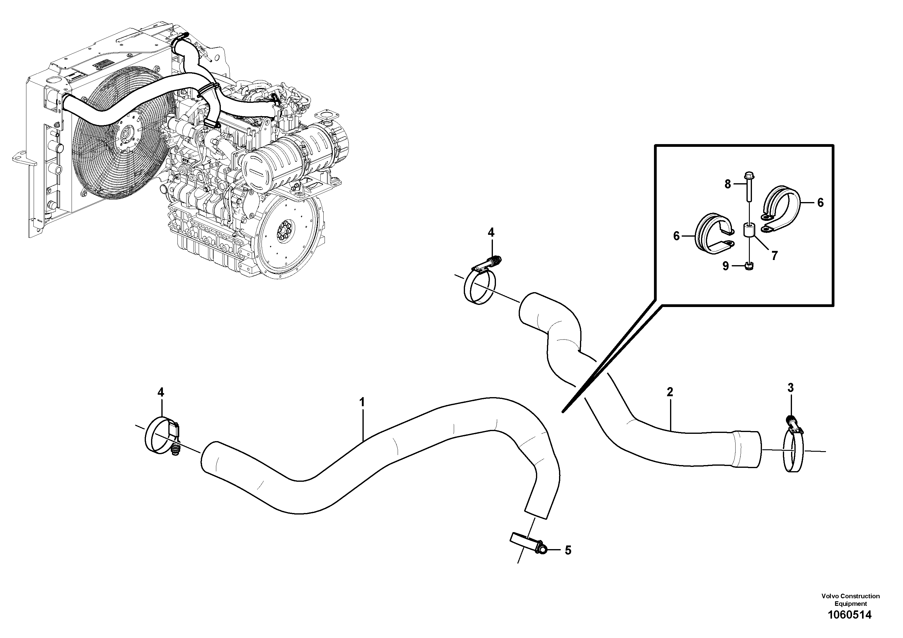 Diode Cable VOE60113558 VOLVO