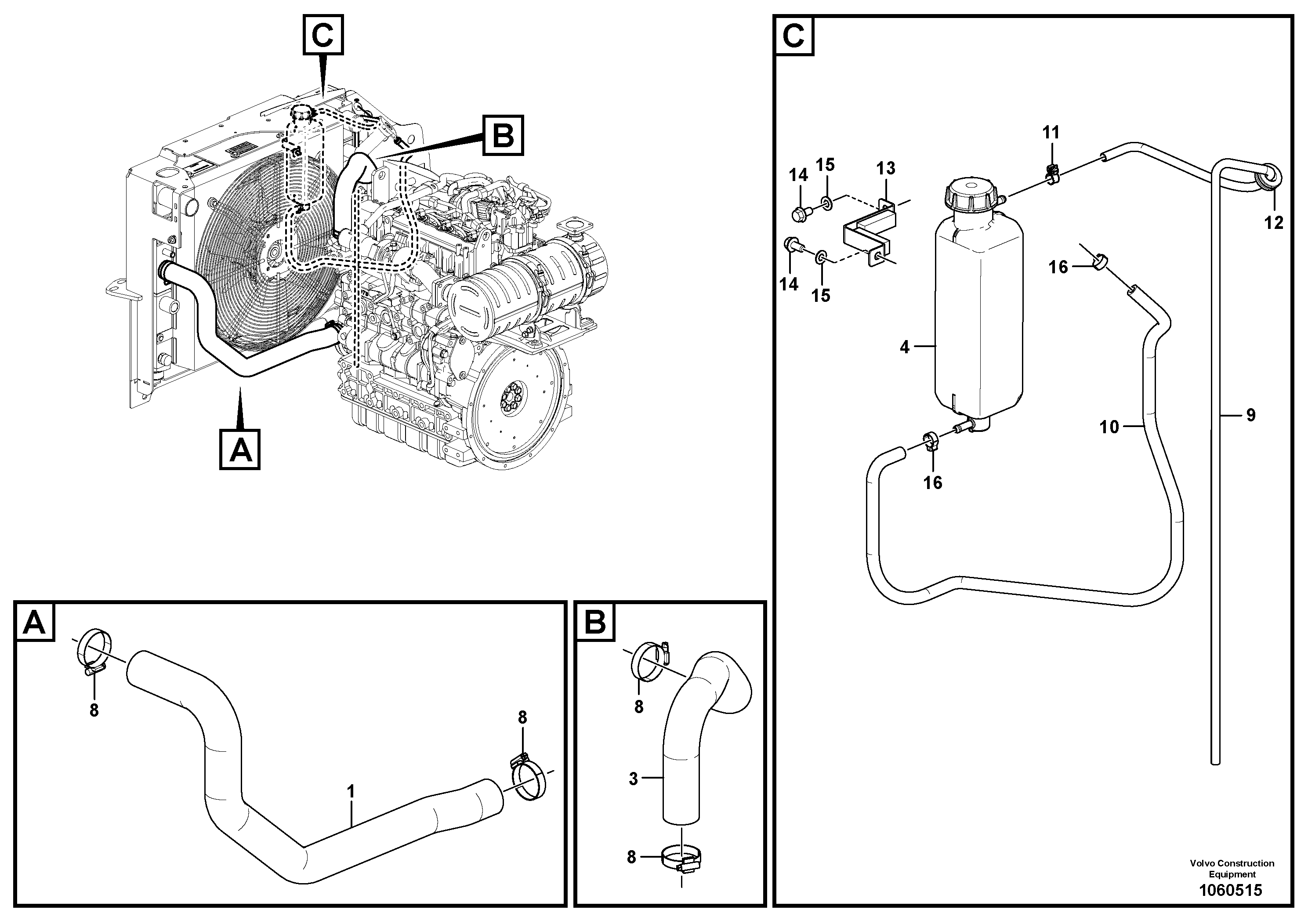 Clutch Spring VOE17436451 VOLVO