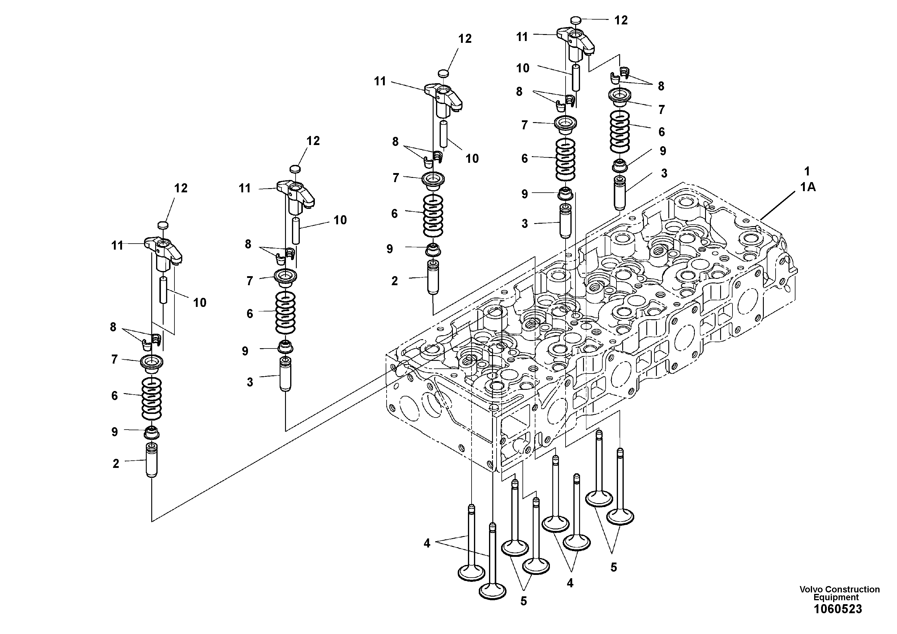 Центральный корпус VOE16670202 VOLVO