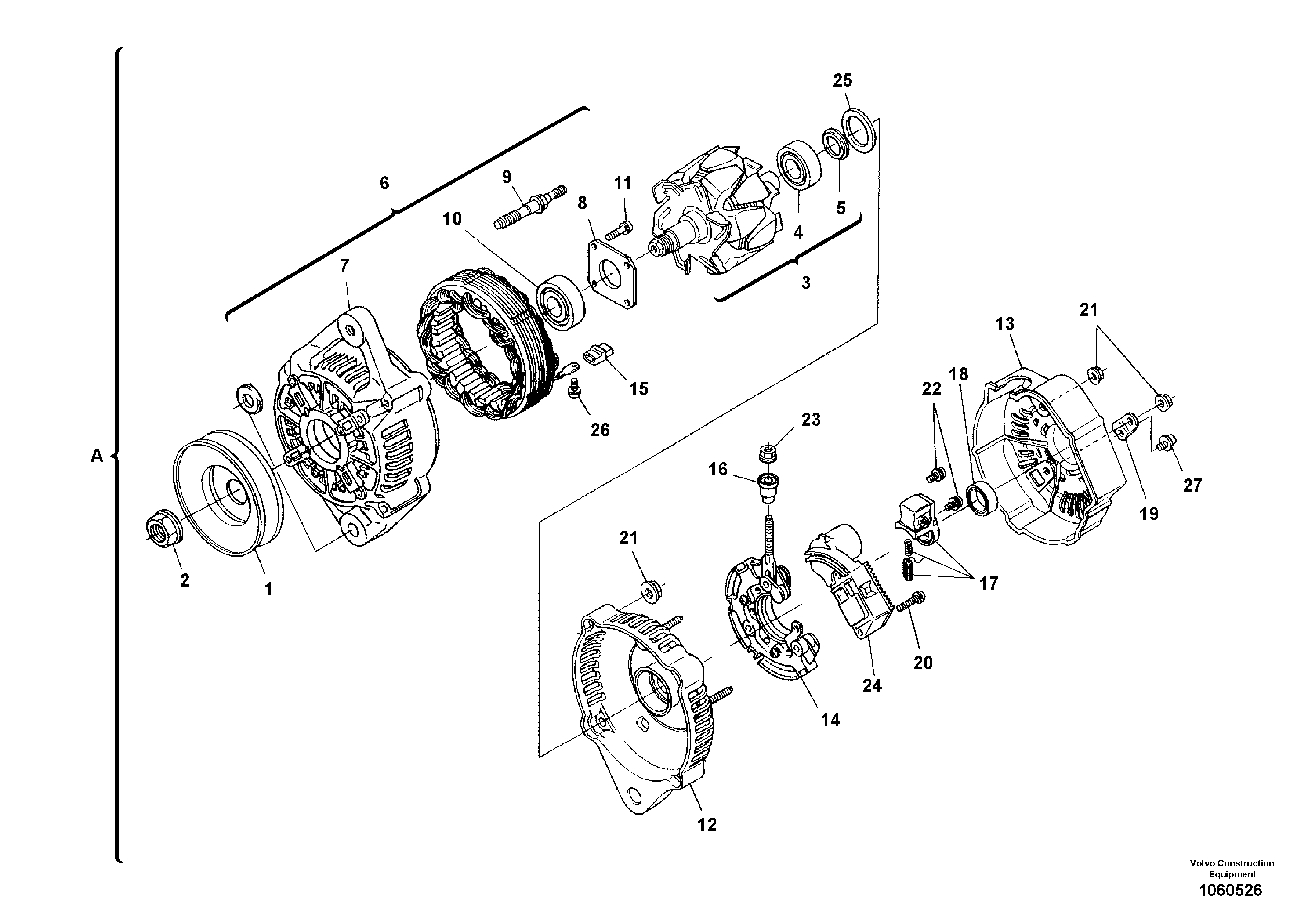 Stay Plate VOE22914014 VOLVO