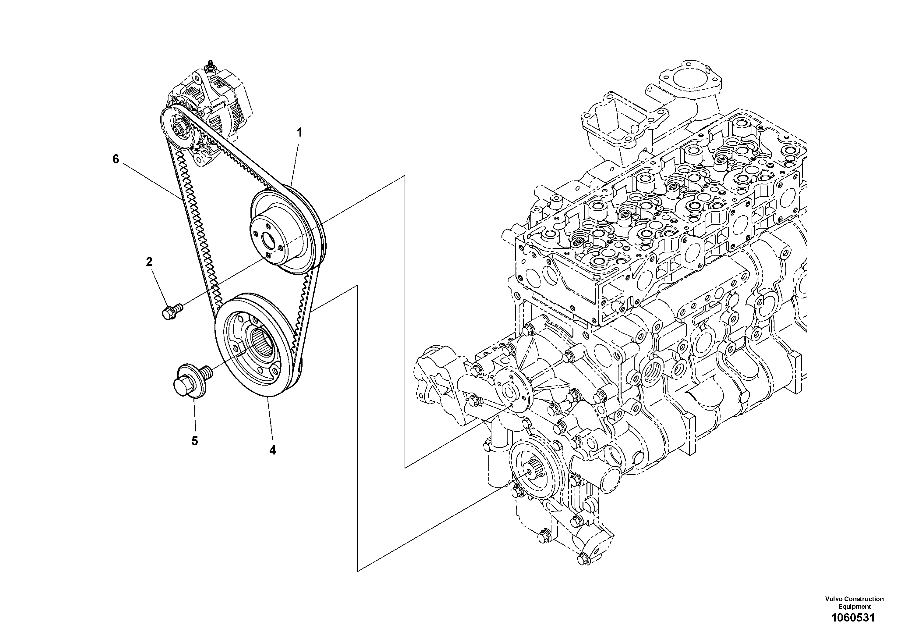 Snap Ring VOE16682875 VOLVO