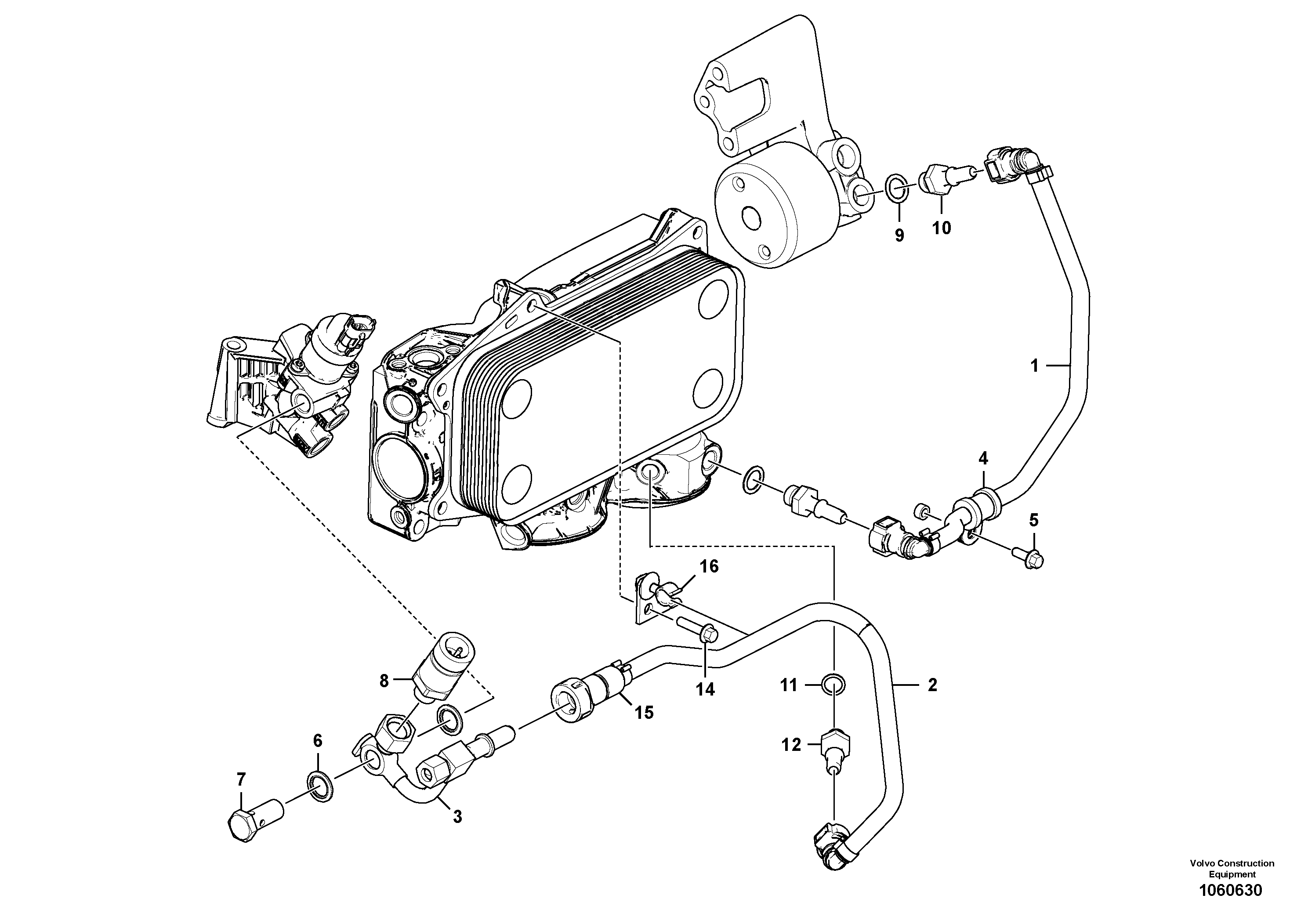 Cable bunch, cab VOE21302639 VOLVO