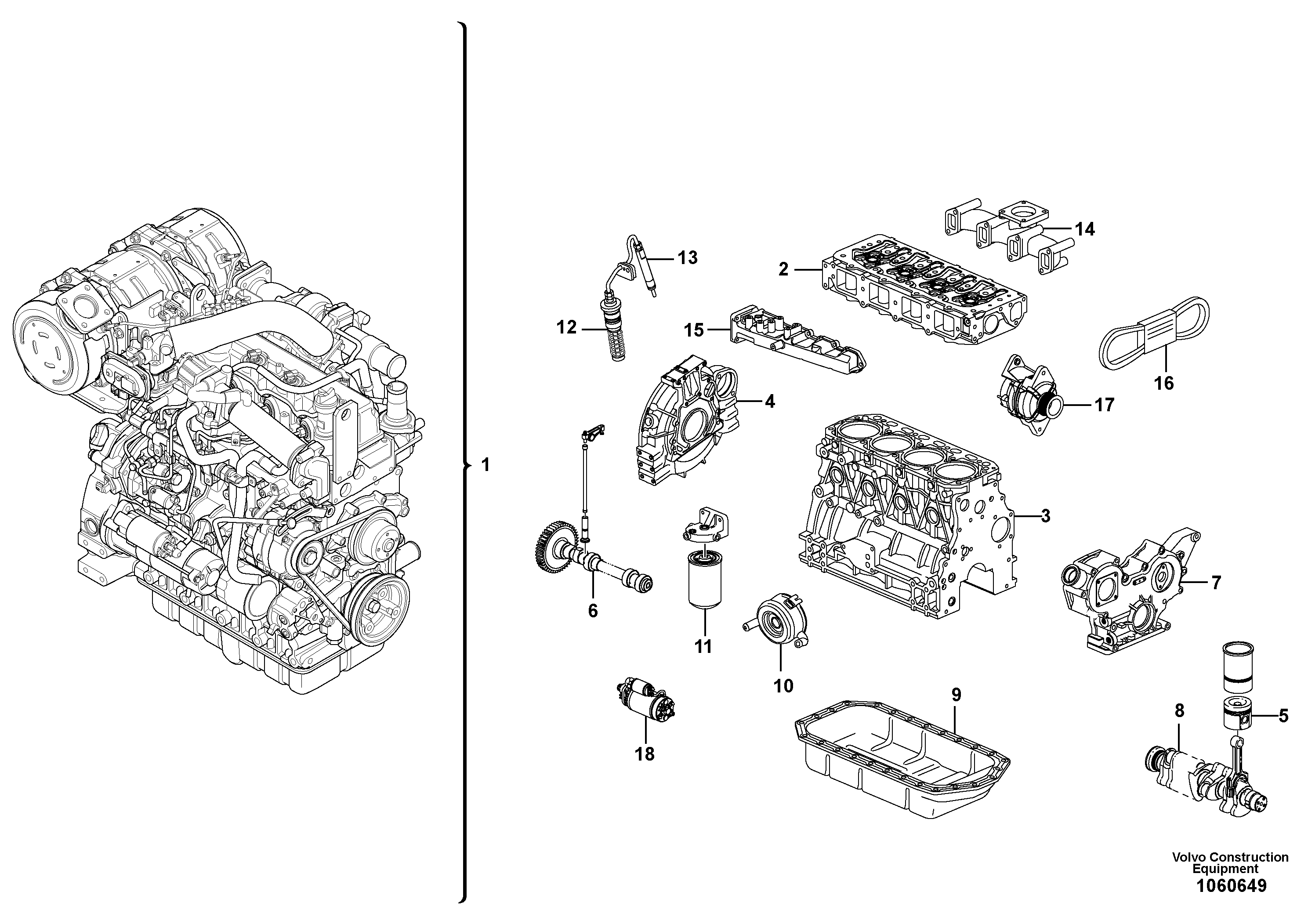 Box VOE17416464 VOLVO
