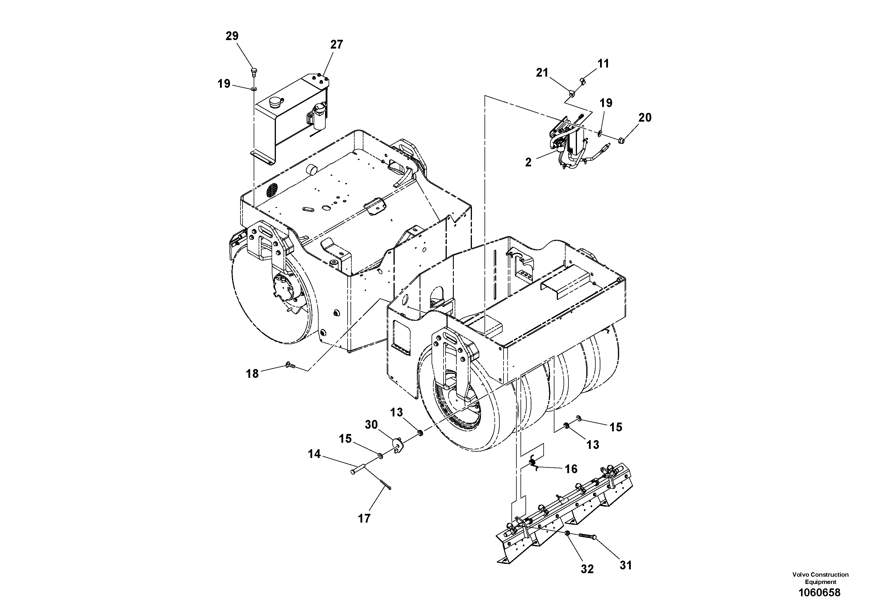 Frame, Lh RM13171624 VOLVO