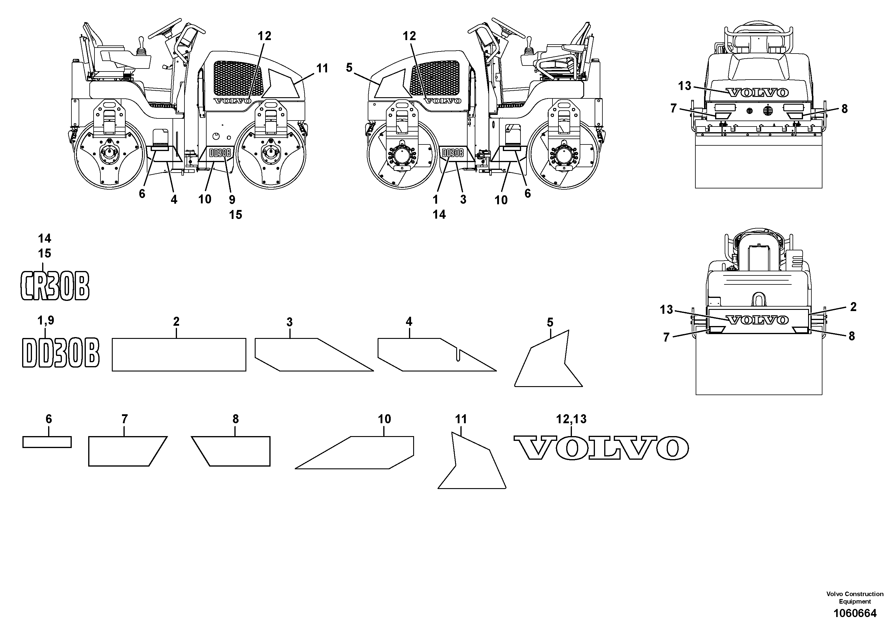 Cylinder Block VOE12837151 VOLVO