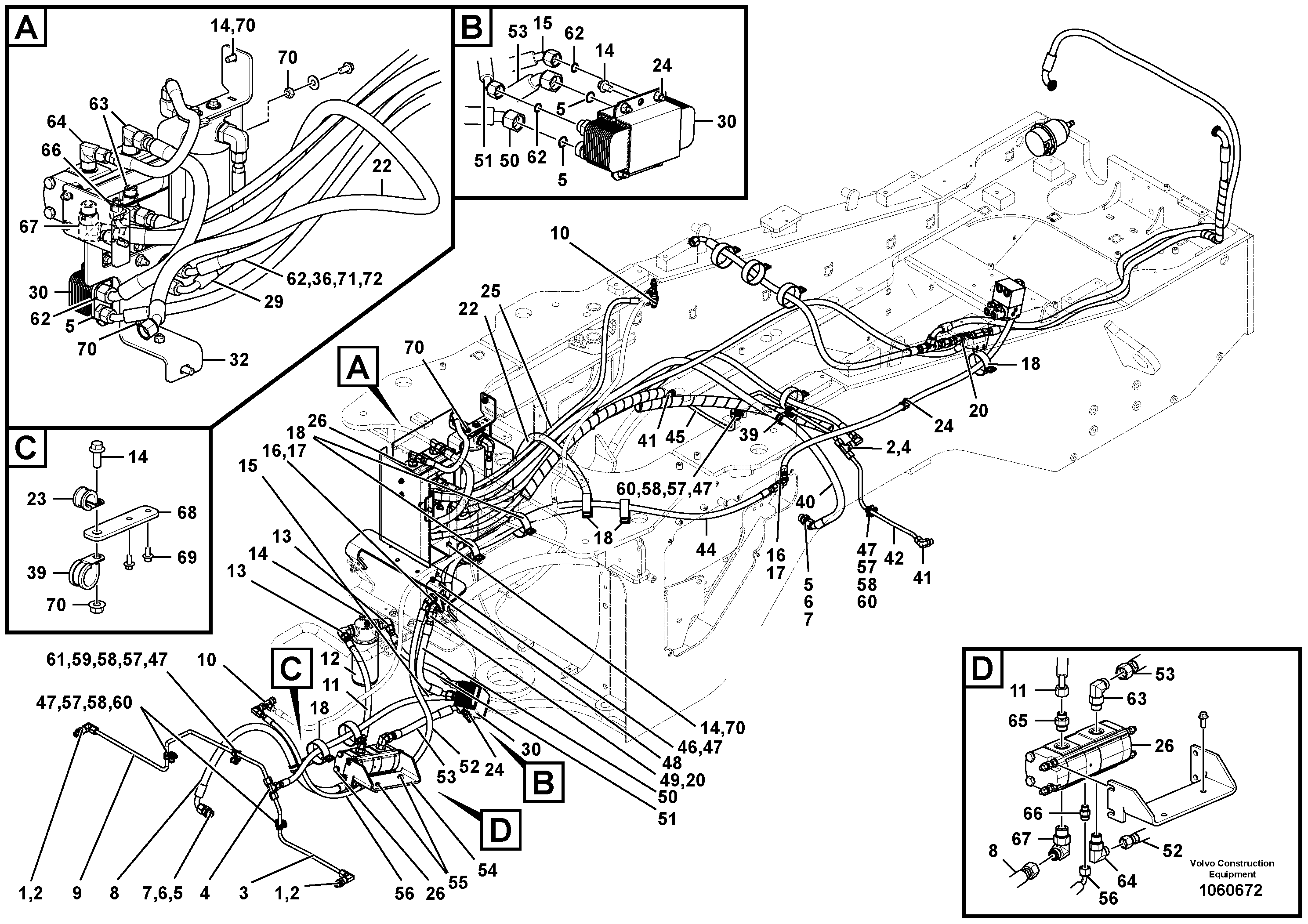 Flange nut 97760040 VOLVO