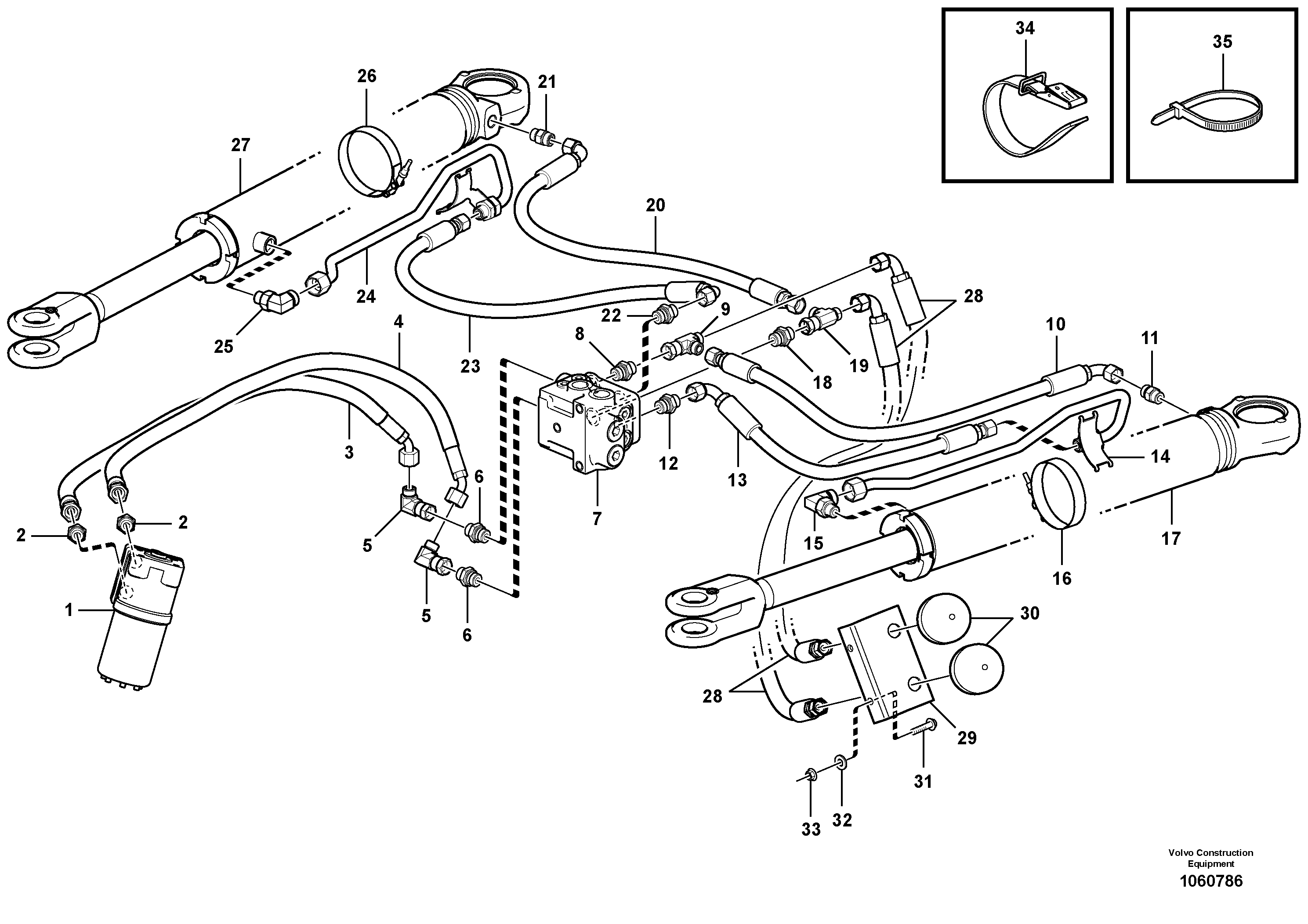 Timing gear casing VOE936833 VOLVO