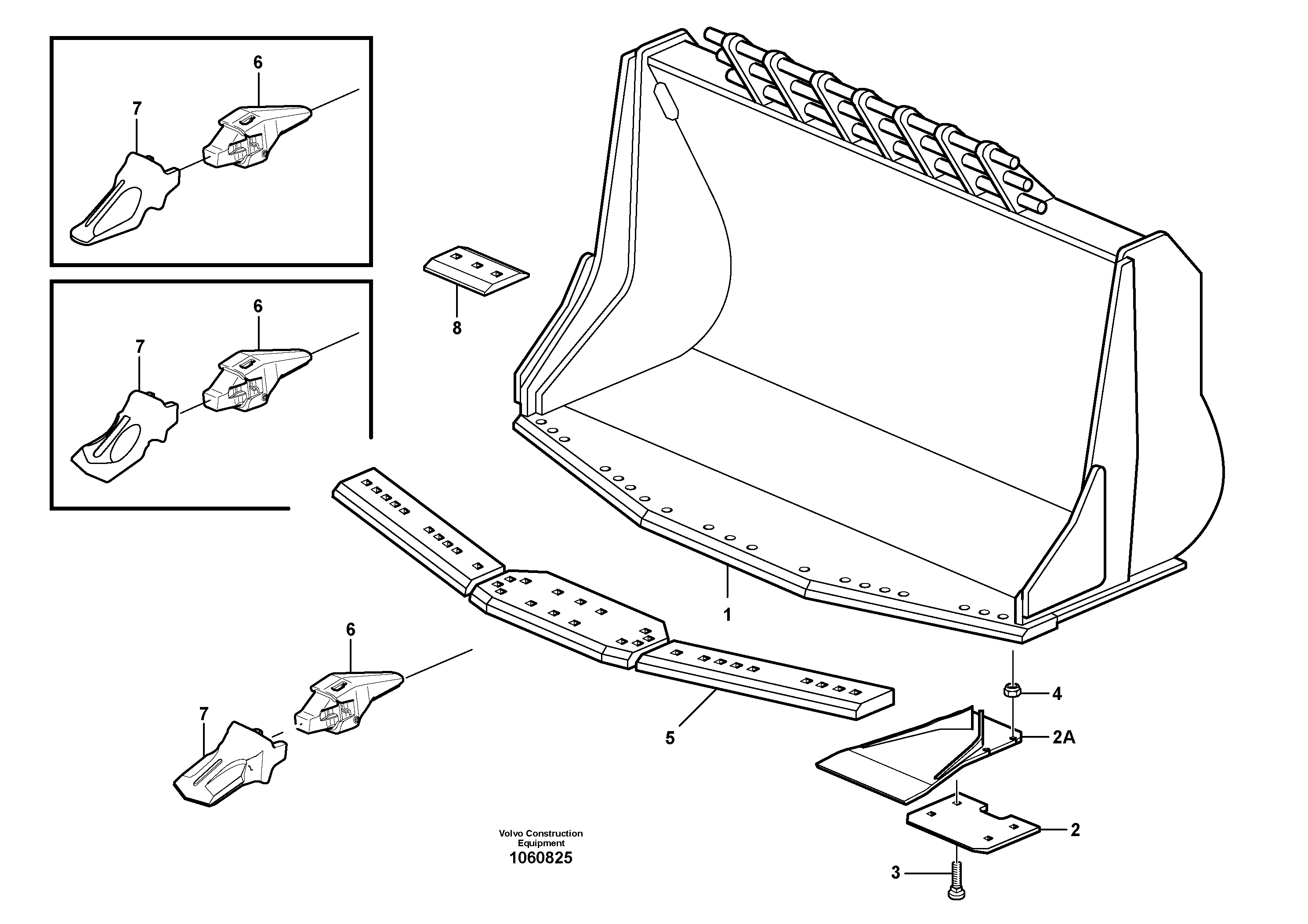 Hydraulic system, P4 VOE11156495 VOLVO