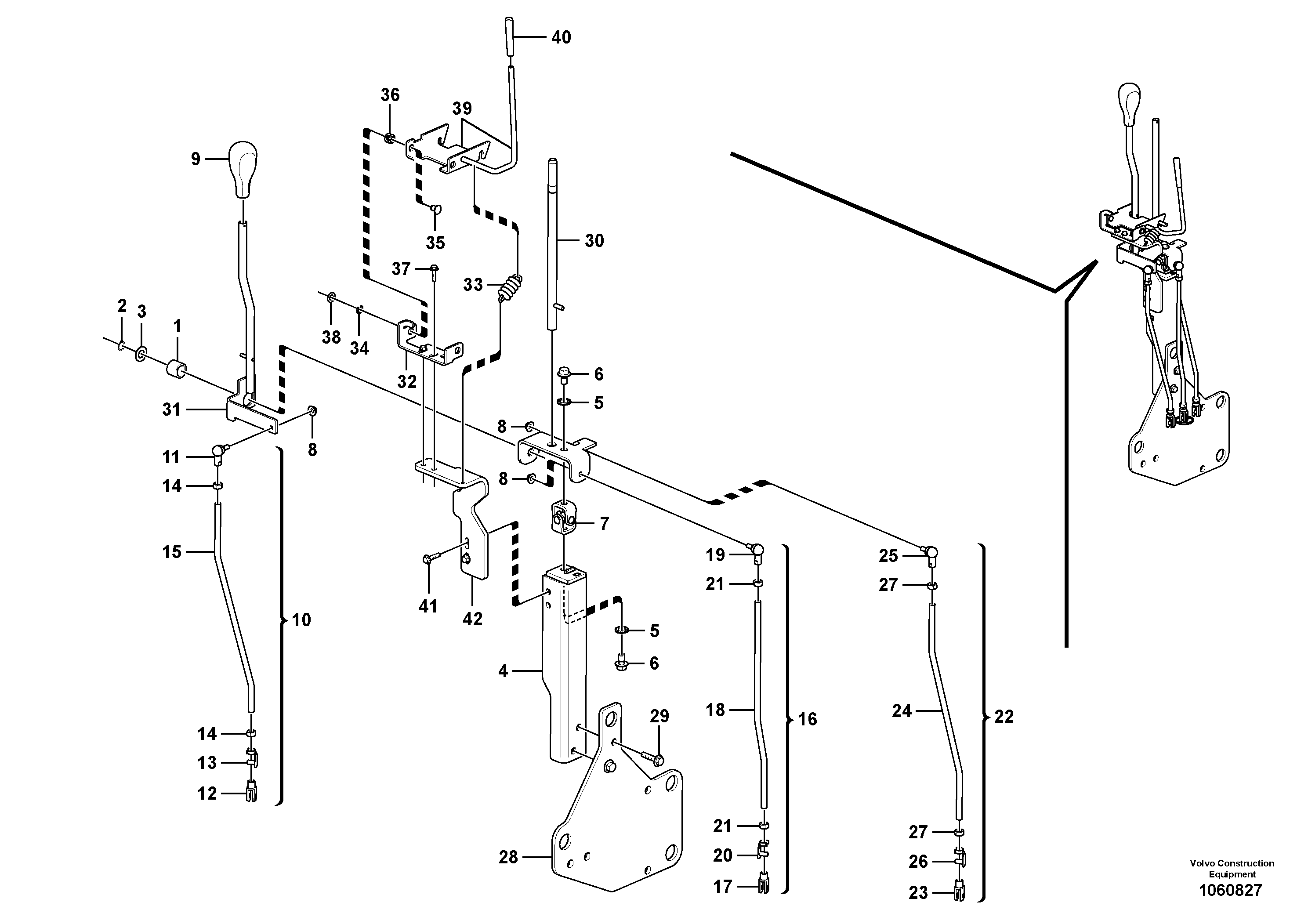 Bracket Kit VOE16214916 VOLVO