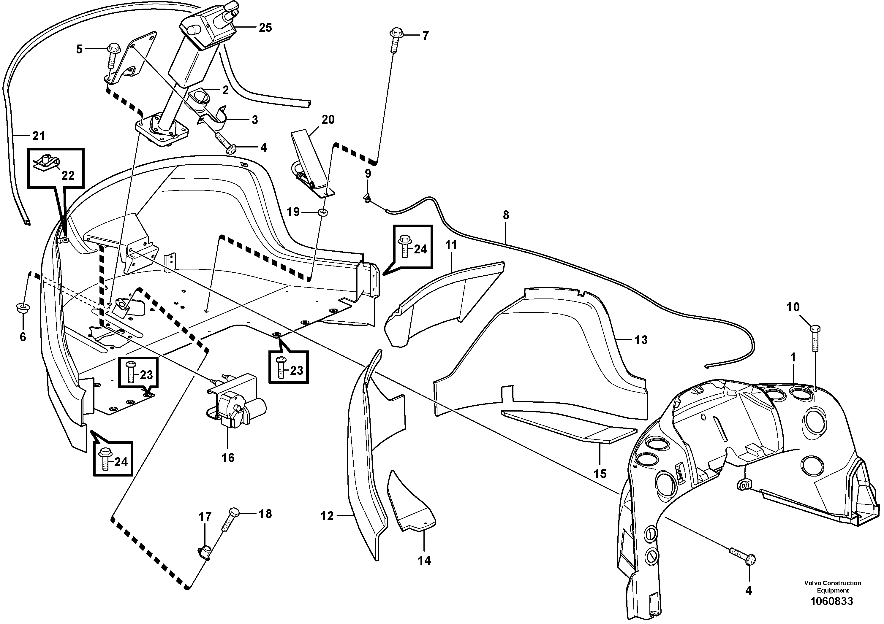Insulation VOE15187950 VOLVO
