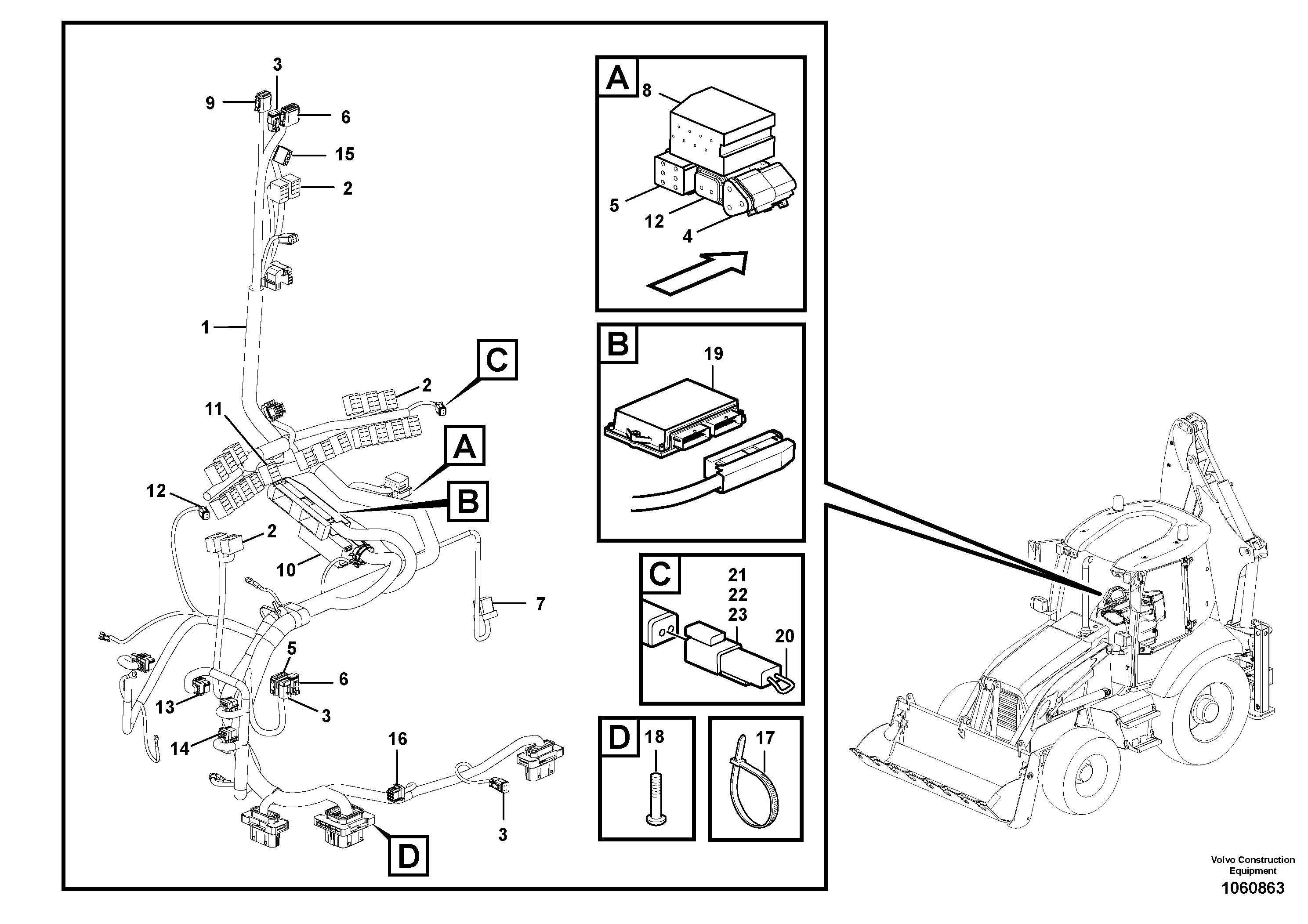 Air Inlet Hatch VOE16203393 VOLVO