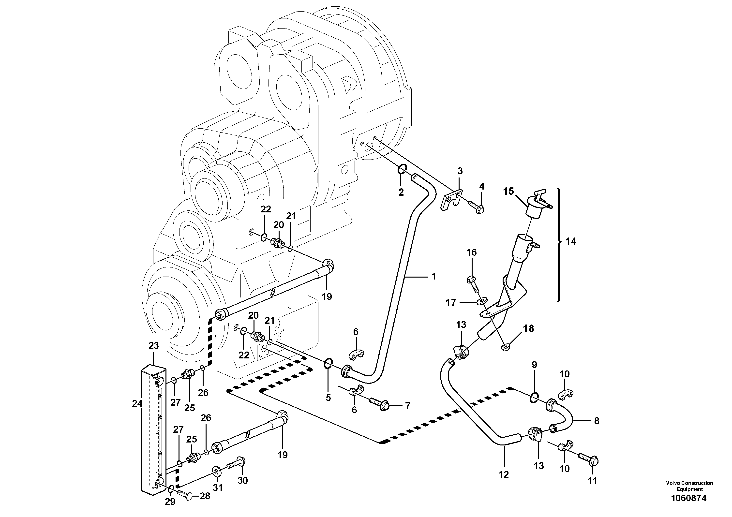 Vibr. Damper VOE16814325 VOLVO