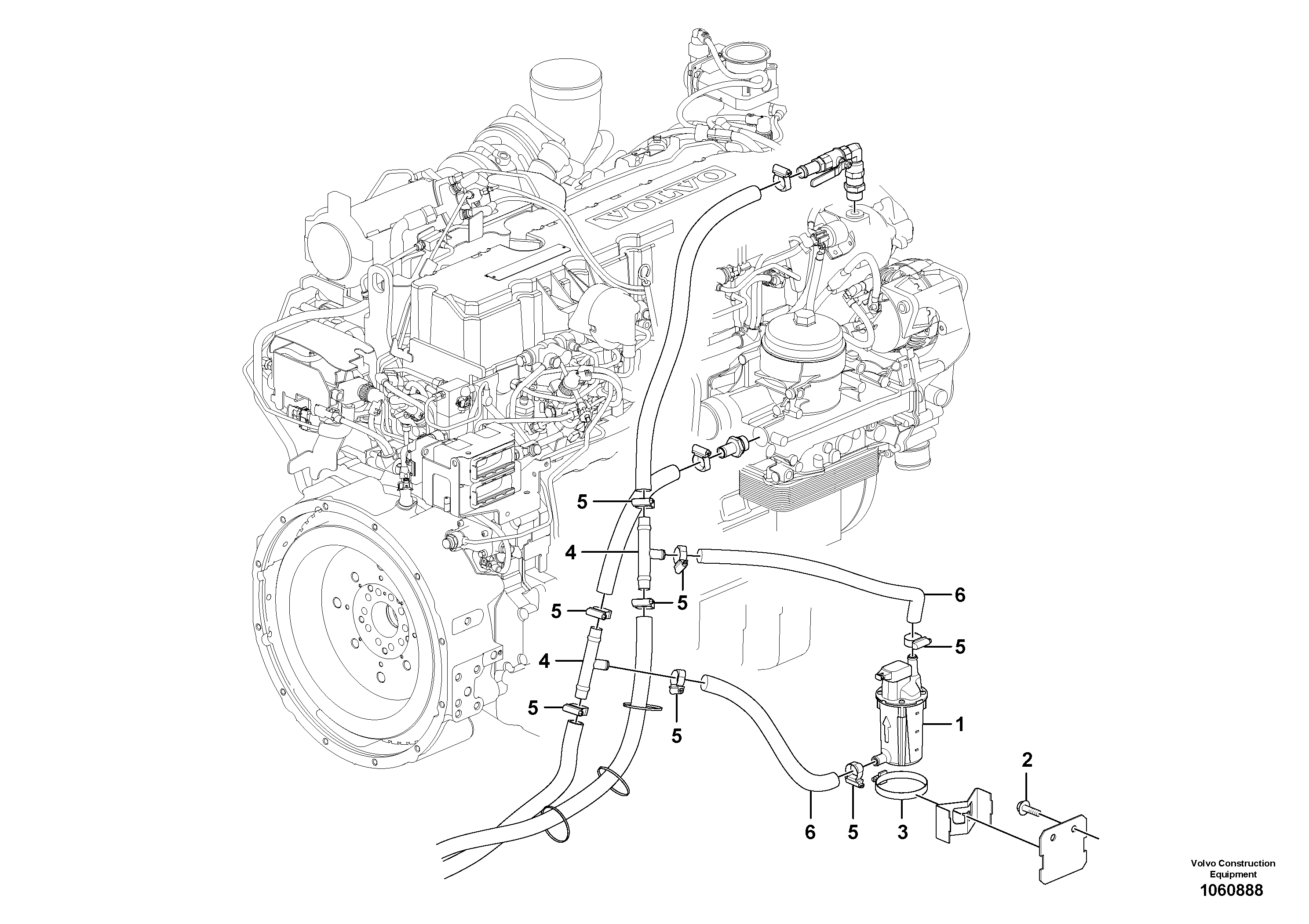 Sensor, position VOE16020979 VOLVO