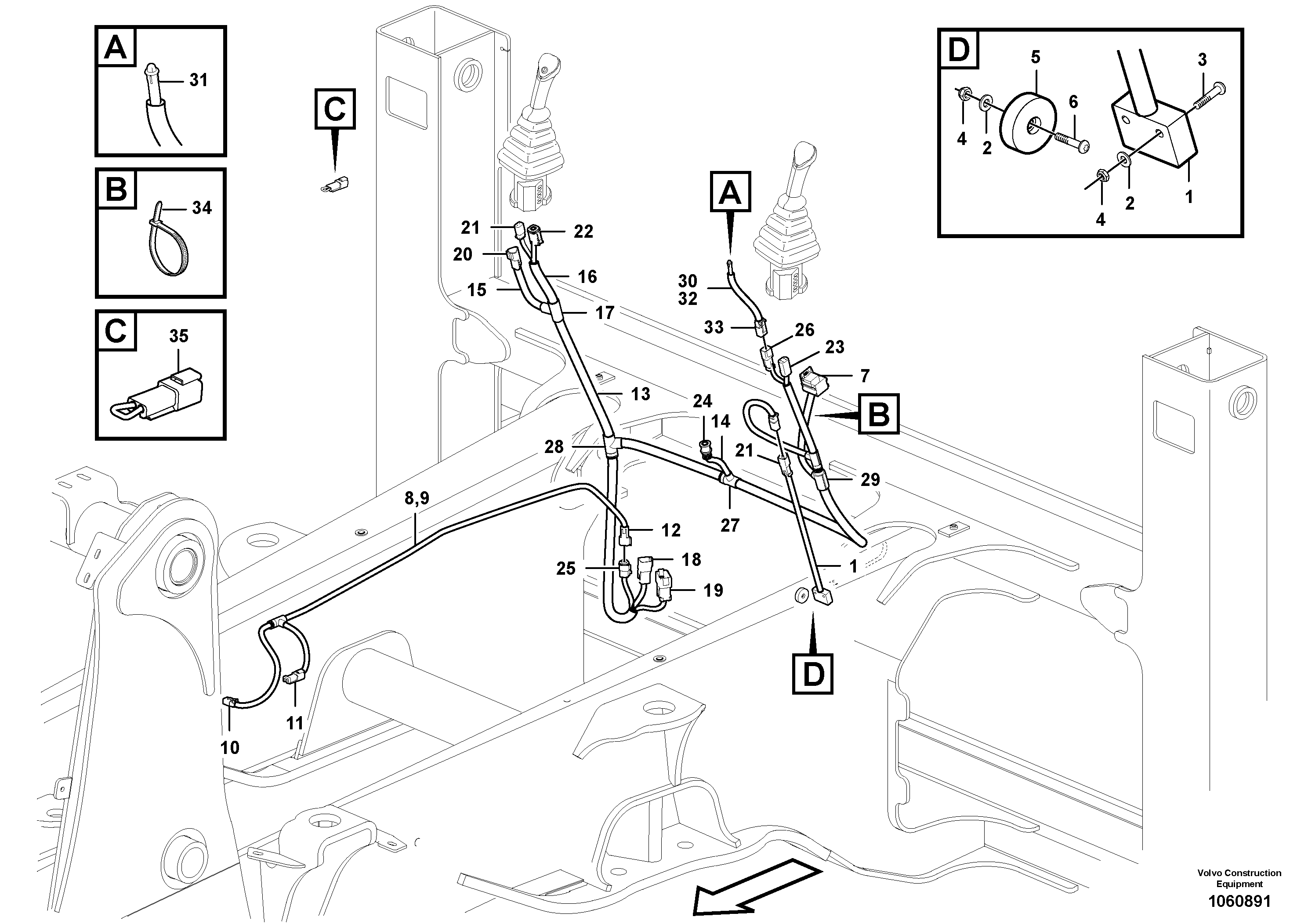 Hydr Diagram VOE990443 VOLVO