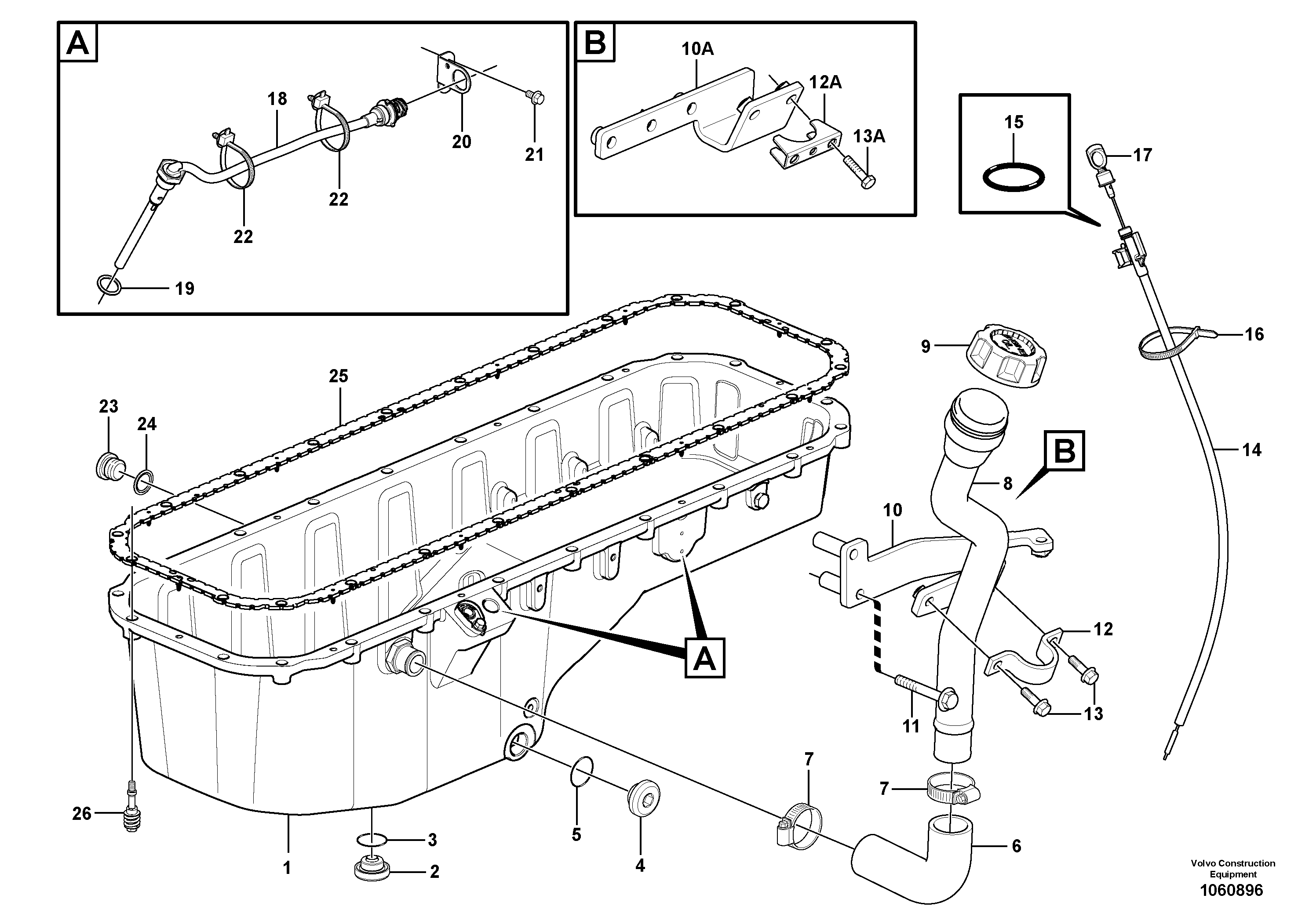 Bracket VOE15166263 VOLVO
