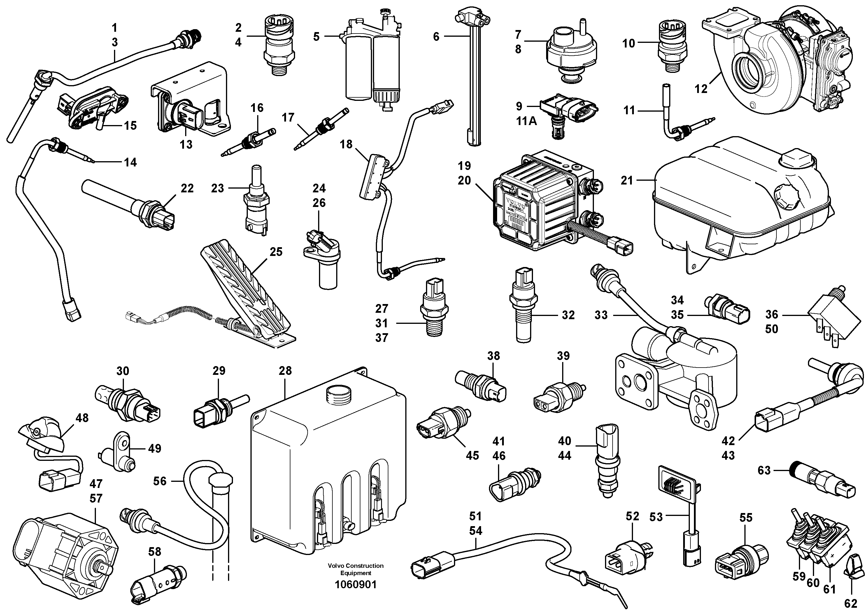 Adapter VOE17233602 VOLVO